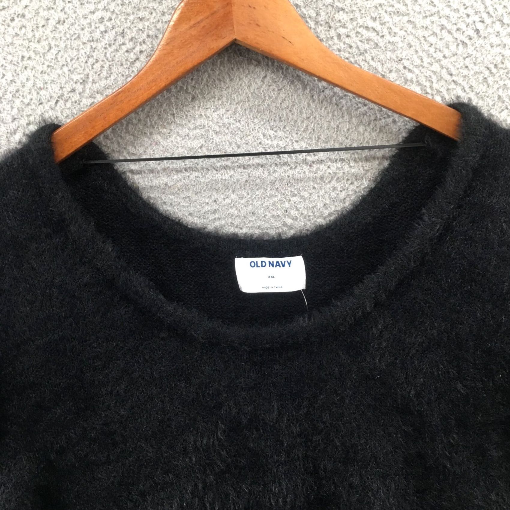 Old Navy Old Navy Blouse Womens XXL Black Puff Sleeve Round Neck Casual NEW Shirt Size XXL / US 16-18 / IT 52-54 - 2 Thumbnail
