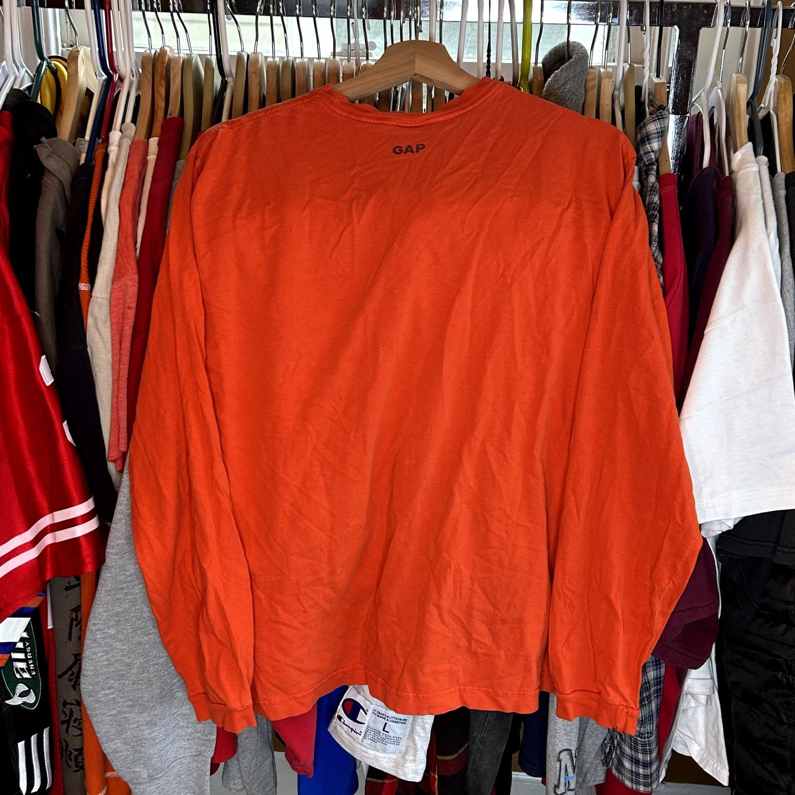 Gap Y2K Gap Ski Long Sleeve Orange T-Shirt Small Size US S / EU 44-46 / 1 - 5 Thumbnail