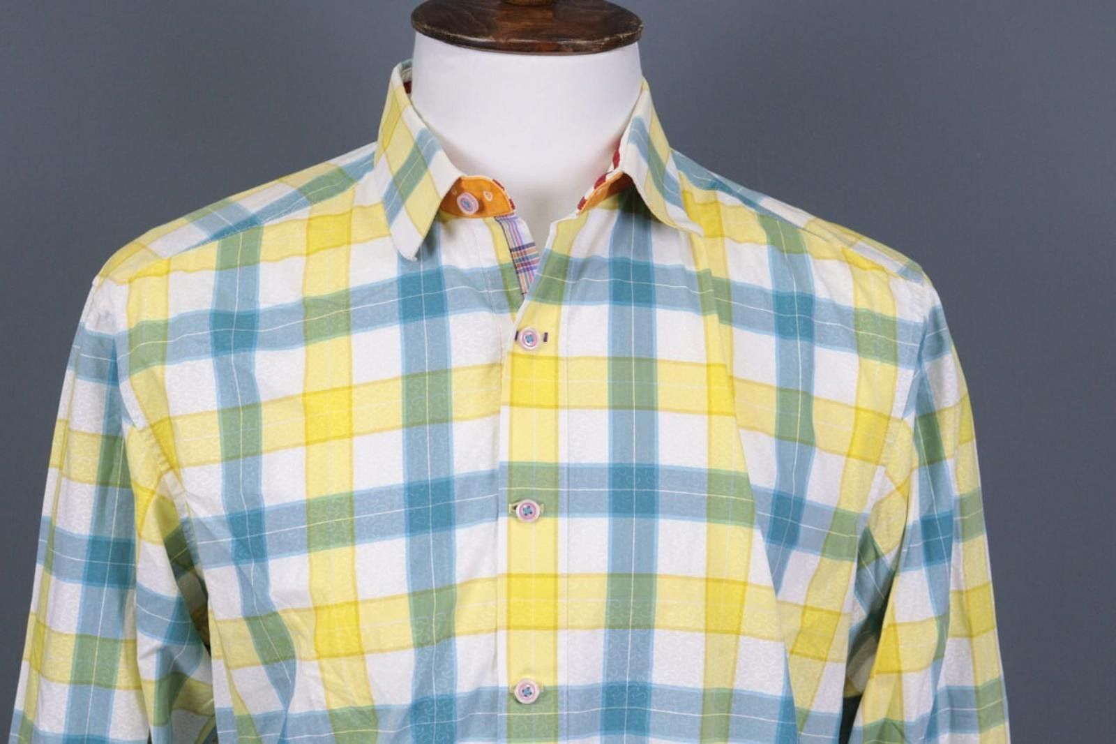 Robert Graham Robert Graham Multicolor Check Button Down Shirt Size L Size US L / EU 52-54 / 3 - 3 Thumbnail