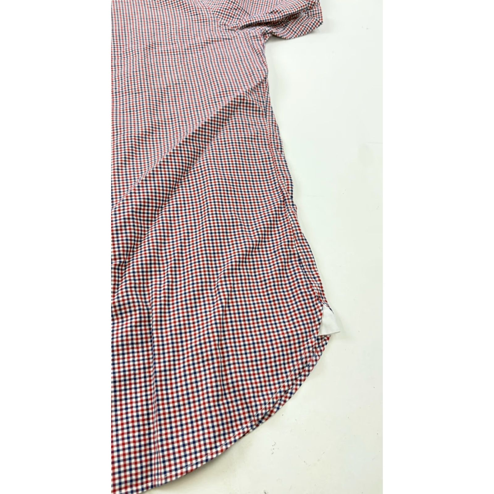 J.Crew J.Crew Shirt Mens Large Red Blue Check 100% Cotton Short Sleeve Ludlow Size US L / EU 52-54 / 3 - 3 Thumbnail