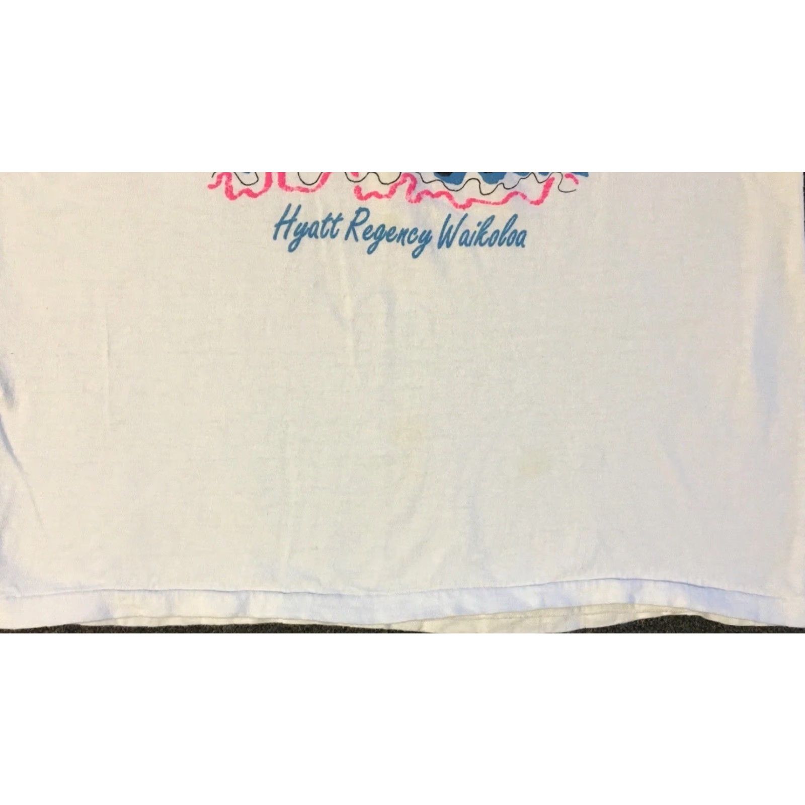 Vintage VINTAGE 80s I Swam With Dolphins Faded Shirt S White Short Sleeve T-Shirt Men Size US S / EU 44-46 / 1 - 4 Thumbnail