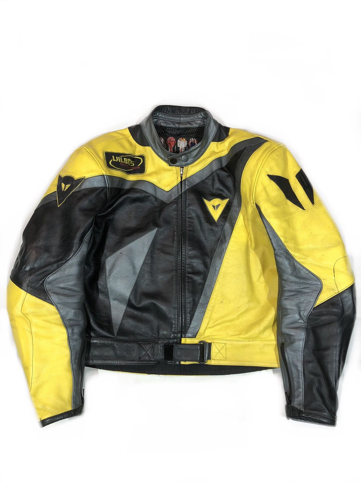 Ferrari × Honda × Yamaha Dainese Ducati Motorcycle Moto leather jacket Racing Size US XL / EU 56 / 4 - 5 Thumbnail