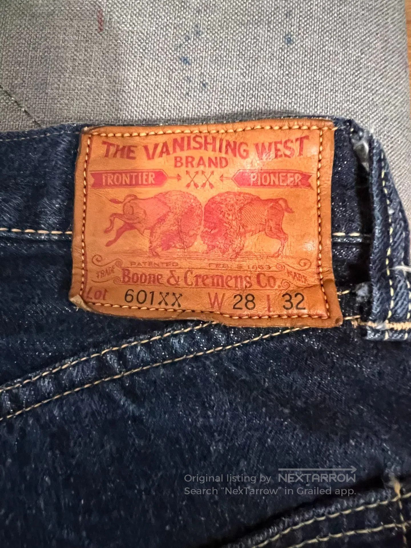 Freewheelers FREEWHEELERS 601XX 1951 Raw Denim Jeans 28. Size US 28 / EU 44 - 4 Thumbnail