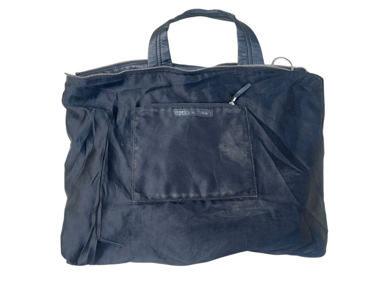 Leather Vintage 90s Martine Sitbon Distressed Patina Leather Bag Size ONE SIZE - 21 Thumbnail