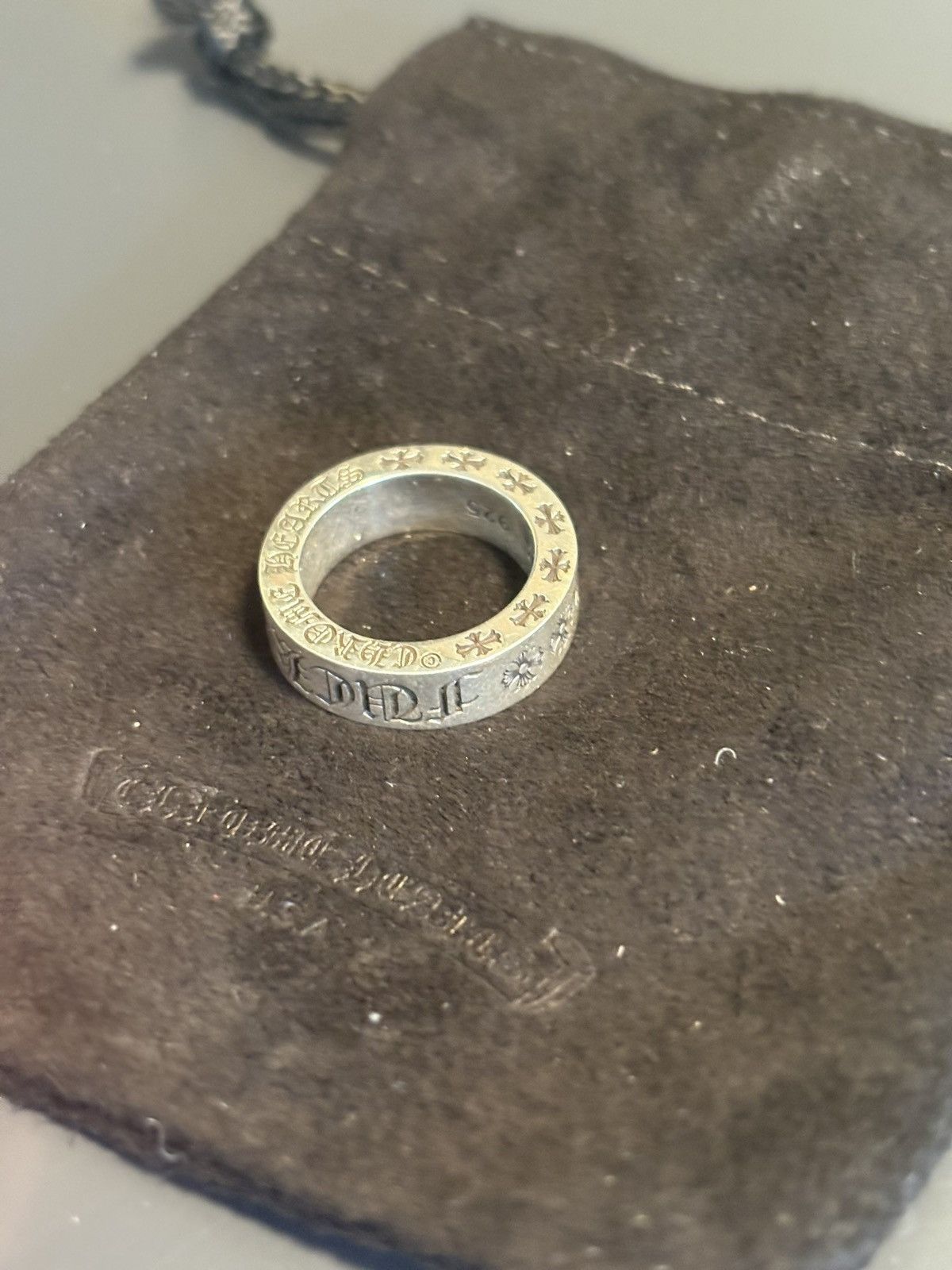 Chrome Hearts F*CK YOU Spacer Ring