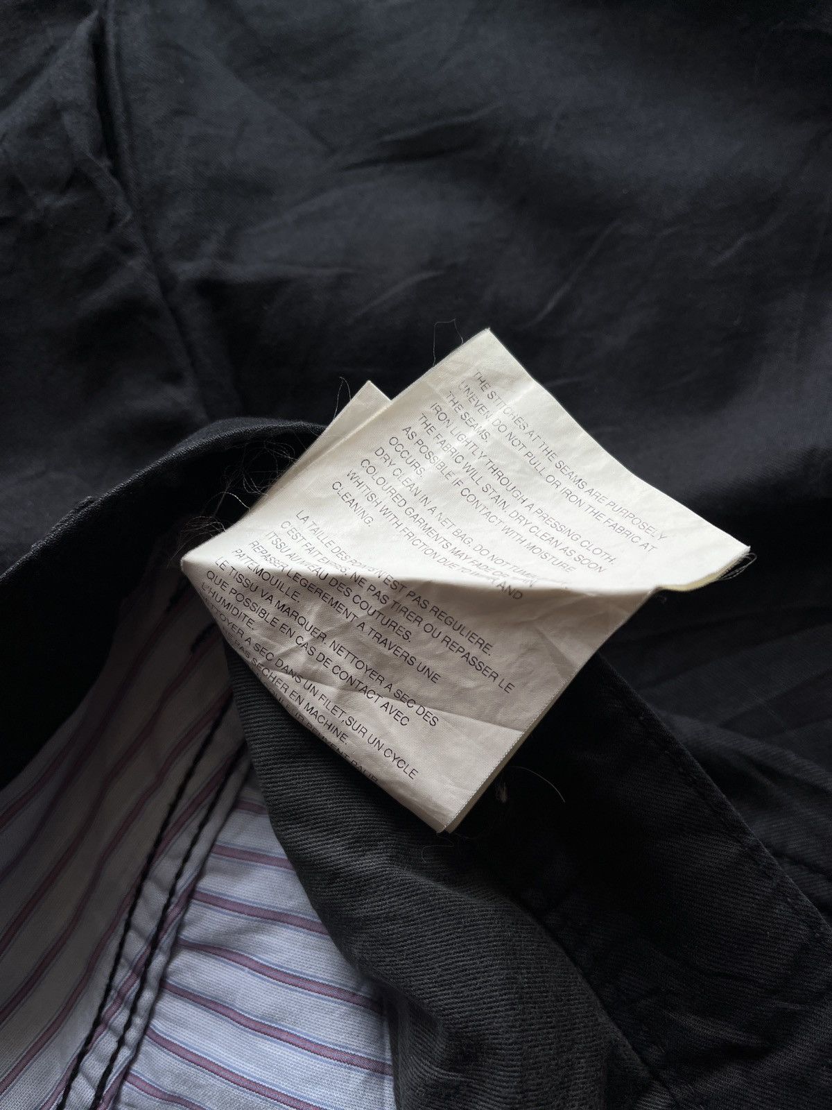 Comme des Garcons Homme AD2005 COMME DES GARCONS Homme Trouser pants Size US 30 / EU 46 - 7 Thumbnail