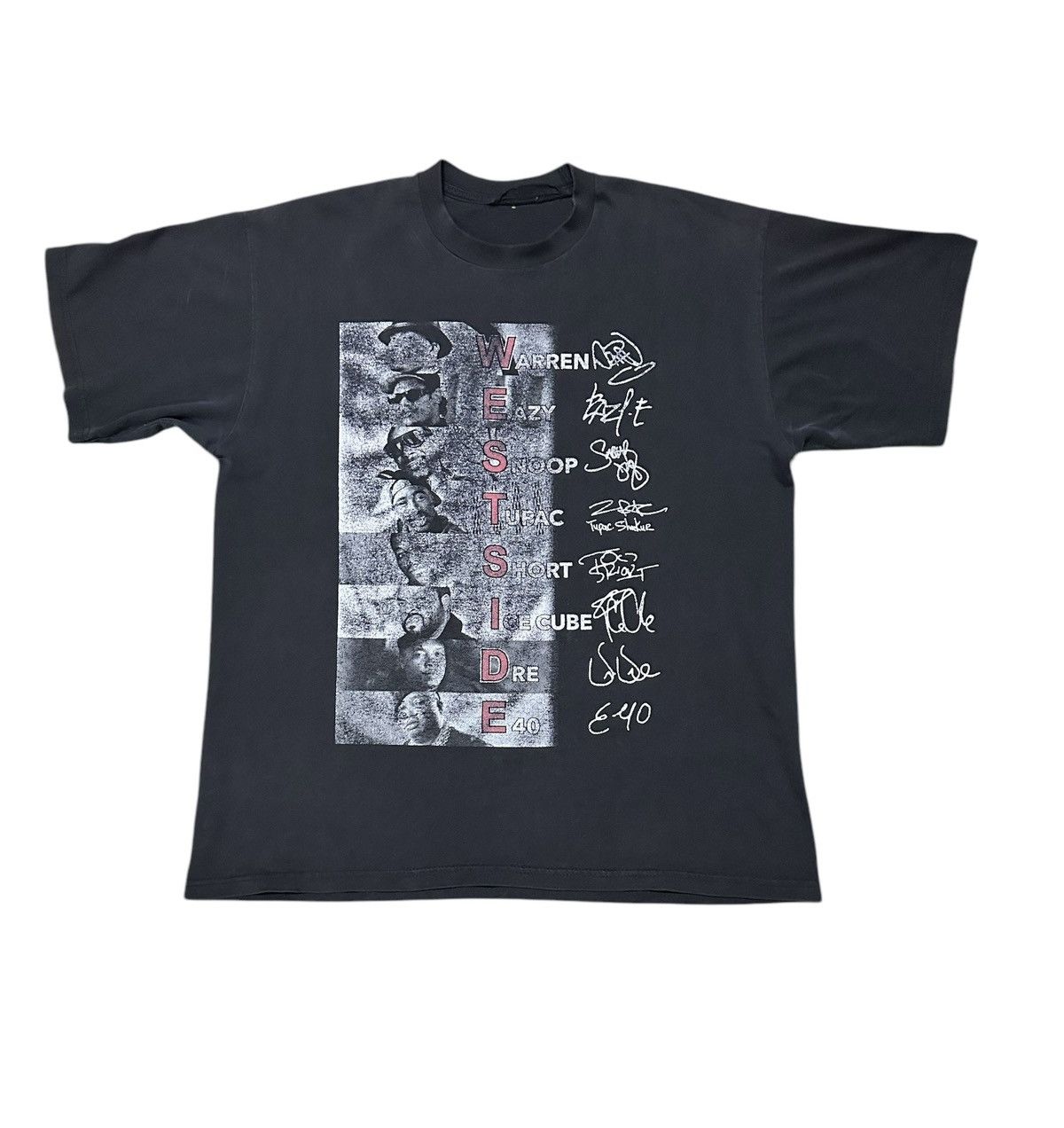 Rap Tees Vtg WESTSIDE combination hiphop rap tees Size US XL / EU 56 / 4 - 1 Thumbnail