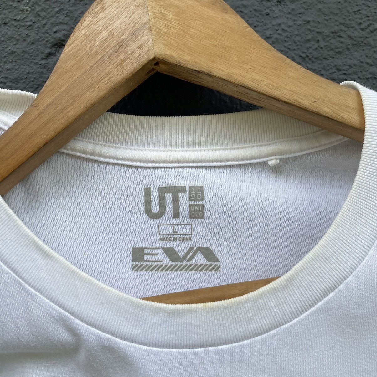 Anime Evangelion Neon Genesis Japanese Anime ERD GRUNGE THRASHED T Size US L / EU 52-54 / 3 - 5 Thumbnail