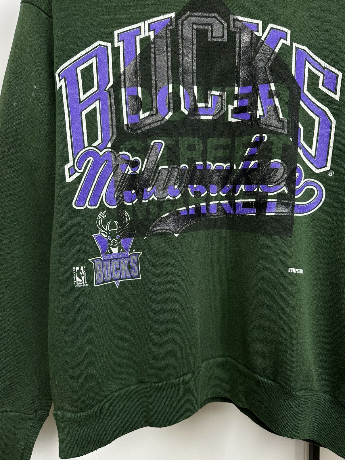BetterTM × Dover Street Market Dover Street Market Milwaukee Bucks NBA Team DSM Sweatshirt Size US M / EU 48-50 / 2 - 4 Thumbnail