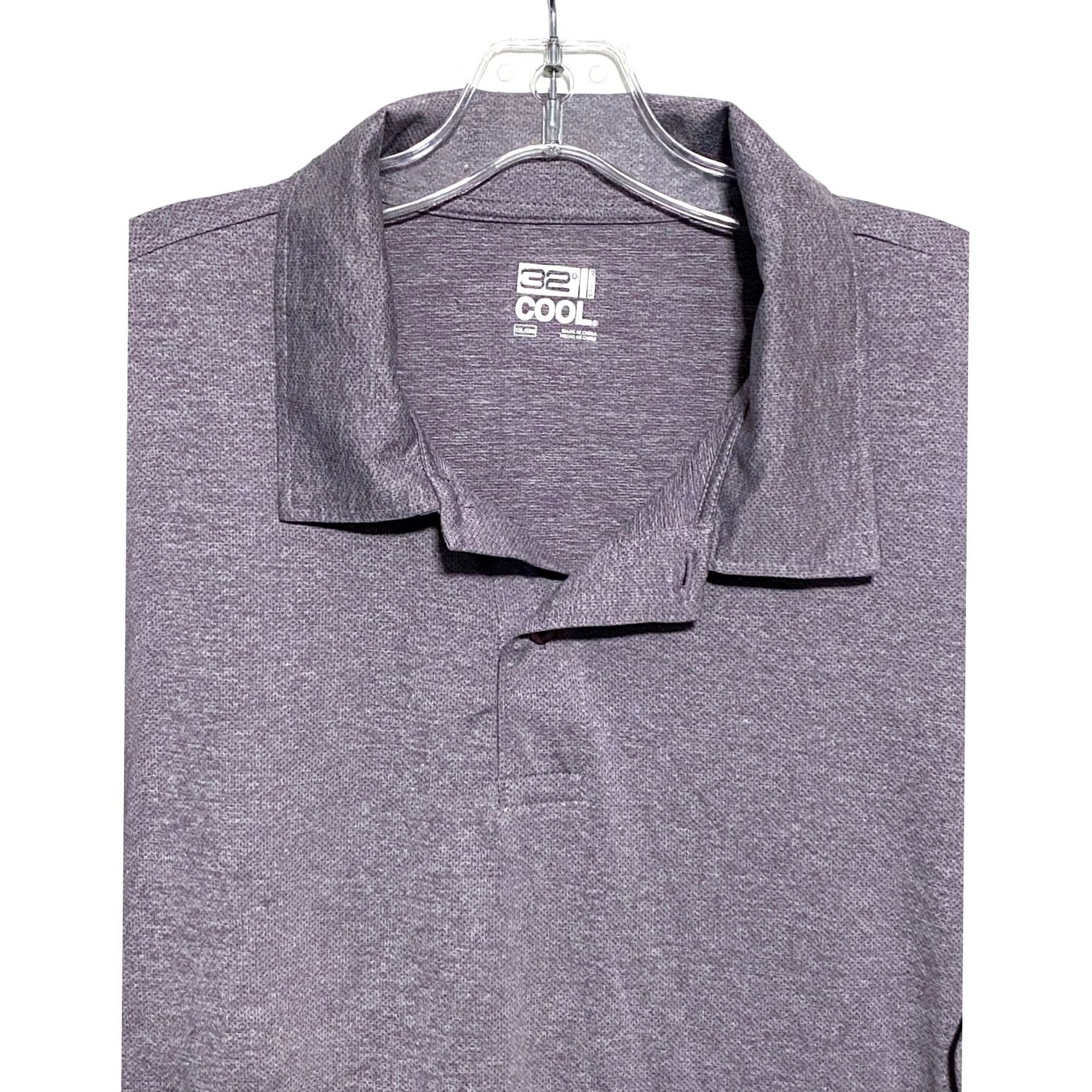 Vintage 32 Degrees Cool Performance Polo Shirt Mens XXL Casual Athleisure Minimalist NWT Size US XXL / EU 58 / 5 - 2 Thumbnail