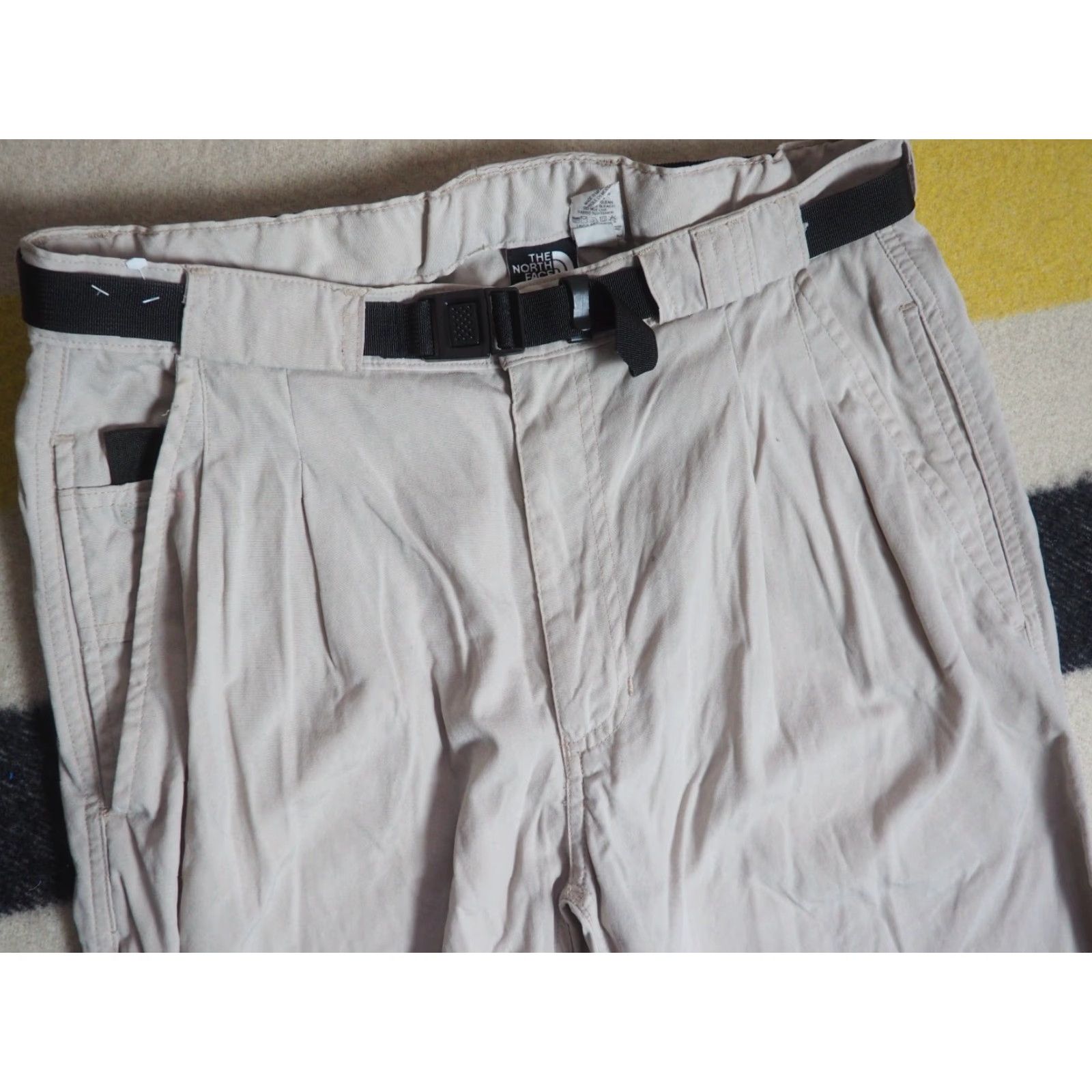 The North Face VTG 90s The North Face TNF Mens Khaki Beige Belted Outdoor Pants M User: VTG 90s The North Face TNF Mens Belted Khaki Beige Outdoor Pants M Size US 31 - 3 Thumbnail