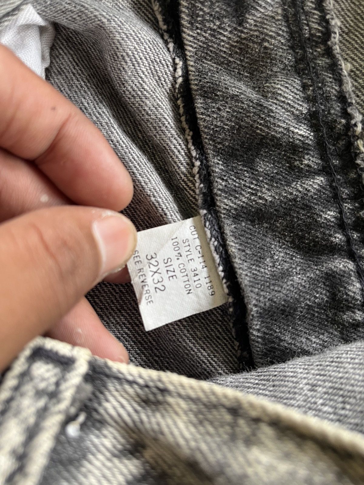 Vintage Vintage 80s Denim Size US 31 - 17 Thumbnail
