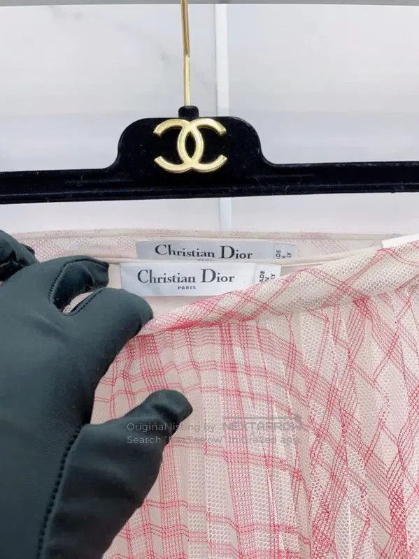 Dior Dior Pink Silk Pleated Midi Skirt . Size 28" / US 6 / IT 42 - 3 Thumbnail
