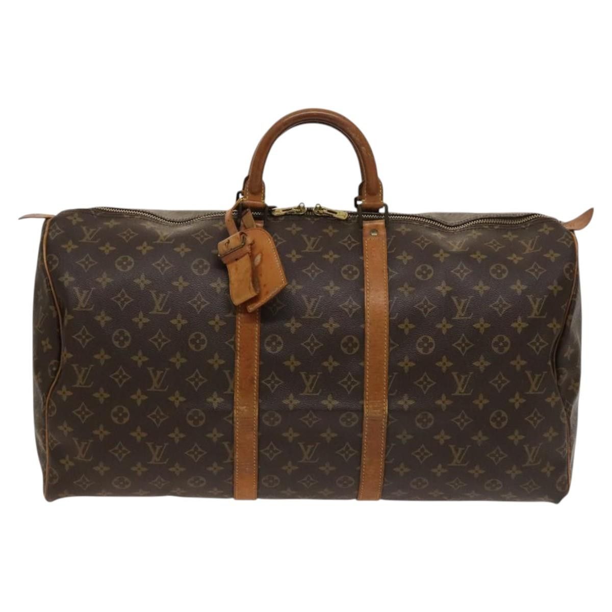 Louis Vuitton LOUIS VUITTON Monogram Keepall 55 Boston Bag M41424 Size ONE SIZE - 13 Thumbnail