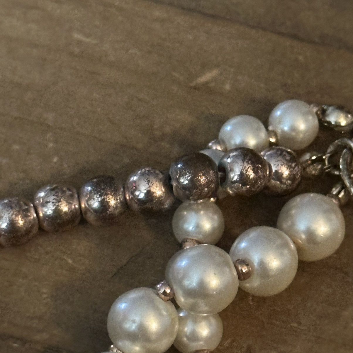 Loft × Vintage Vintage Loft twisted pearl necklace Size ONE SIZE - 4 Thumbnail