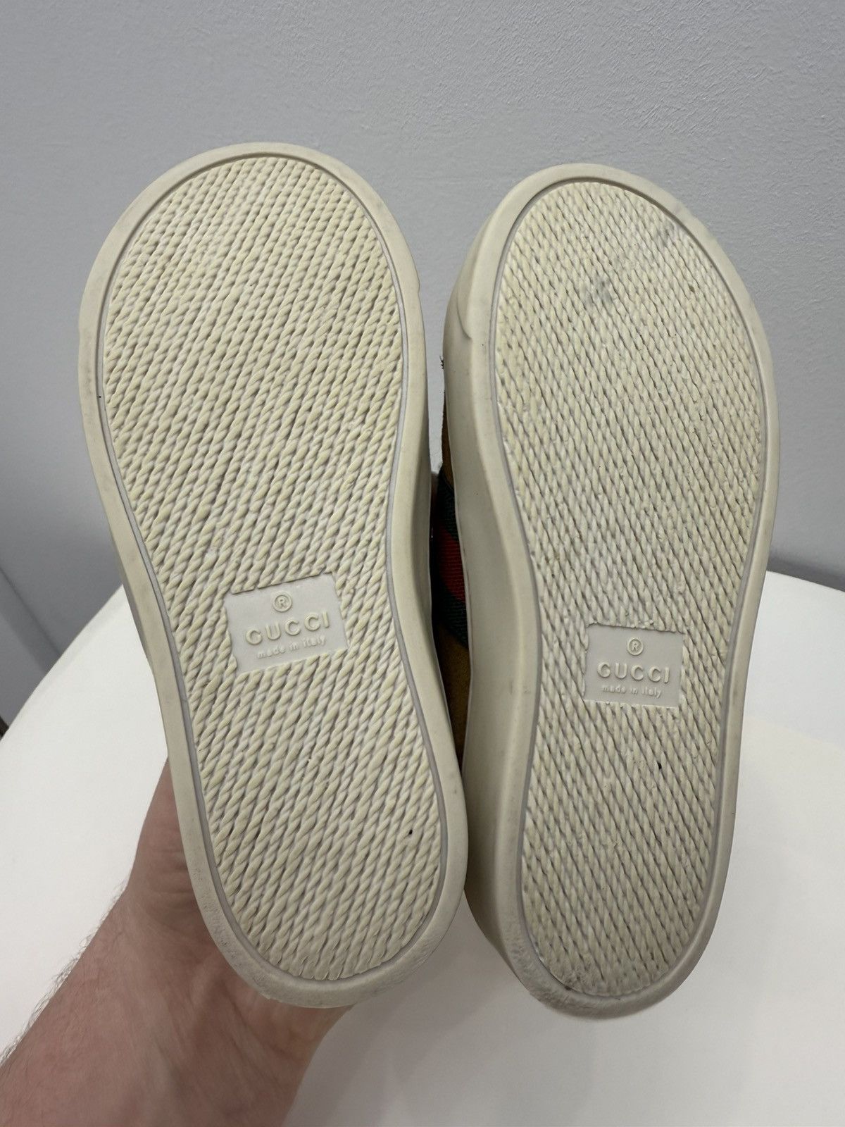 Gucci Gucci Kids Toddler Suede Slip On Shoes Size US 5 / EU 37 - 5 Thumbnail