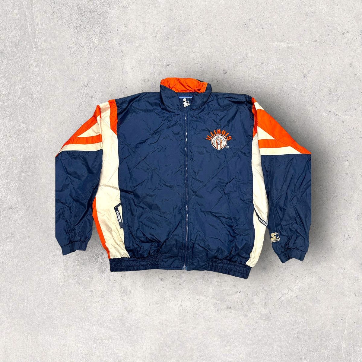 Vintage Illinois Fighting Illini jacket