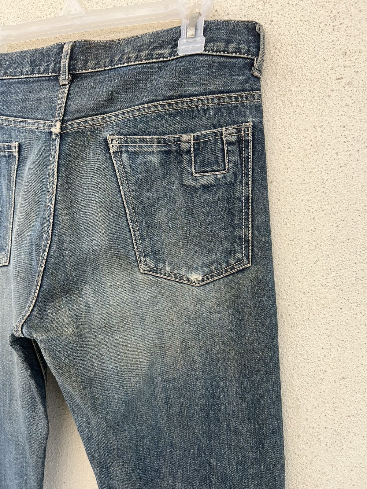 N.Hoolywood N. Hoolywood Japan Dirty Mud Denim Jeans Size US 31 - 19 Thumbnail