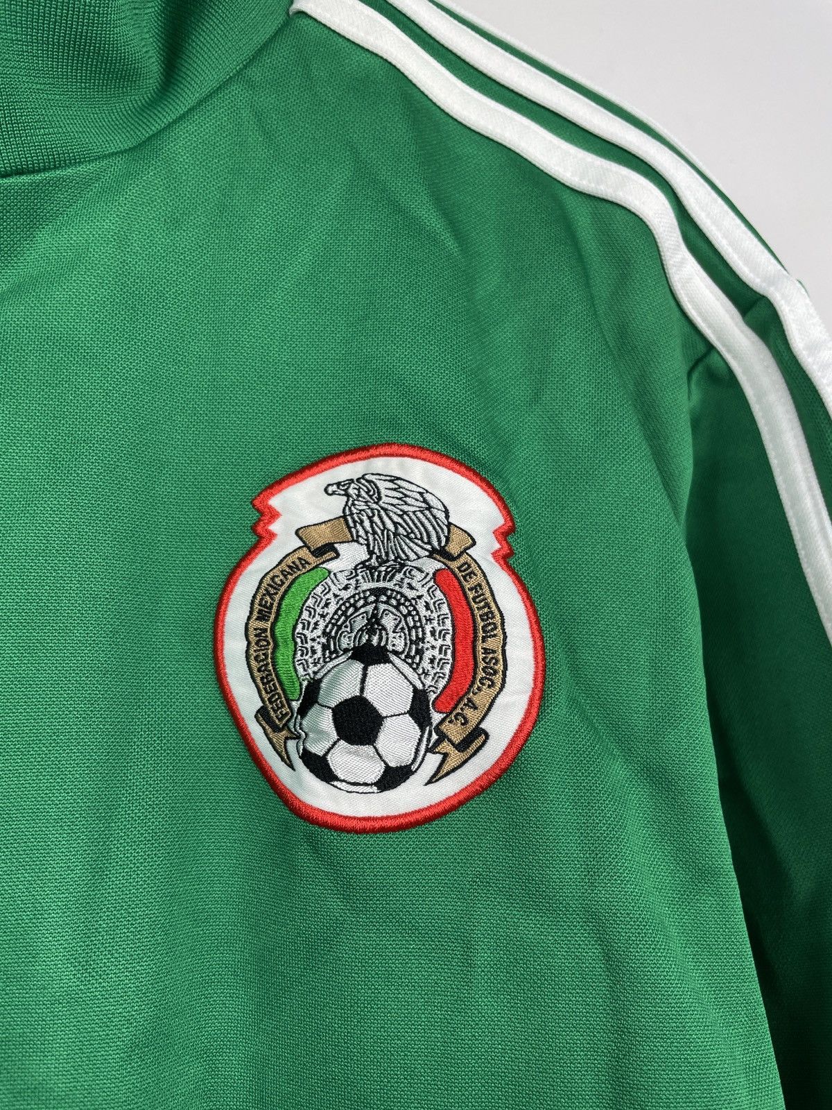 Adidas × Vintage Adidas Mexico Football Track Top Size US S / EU 44-46 / 1 - 7 Thumbnail