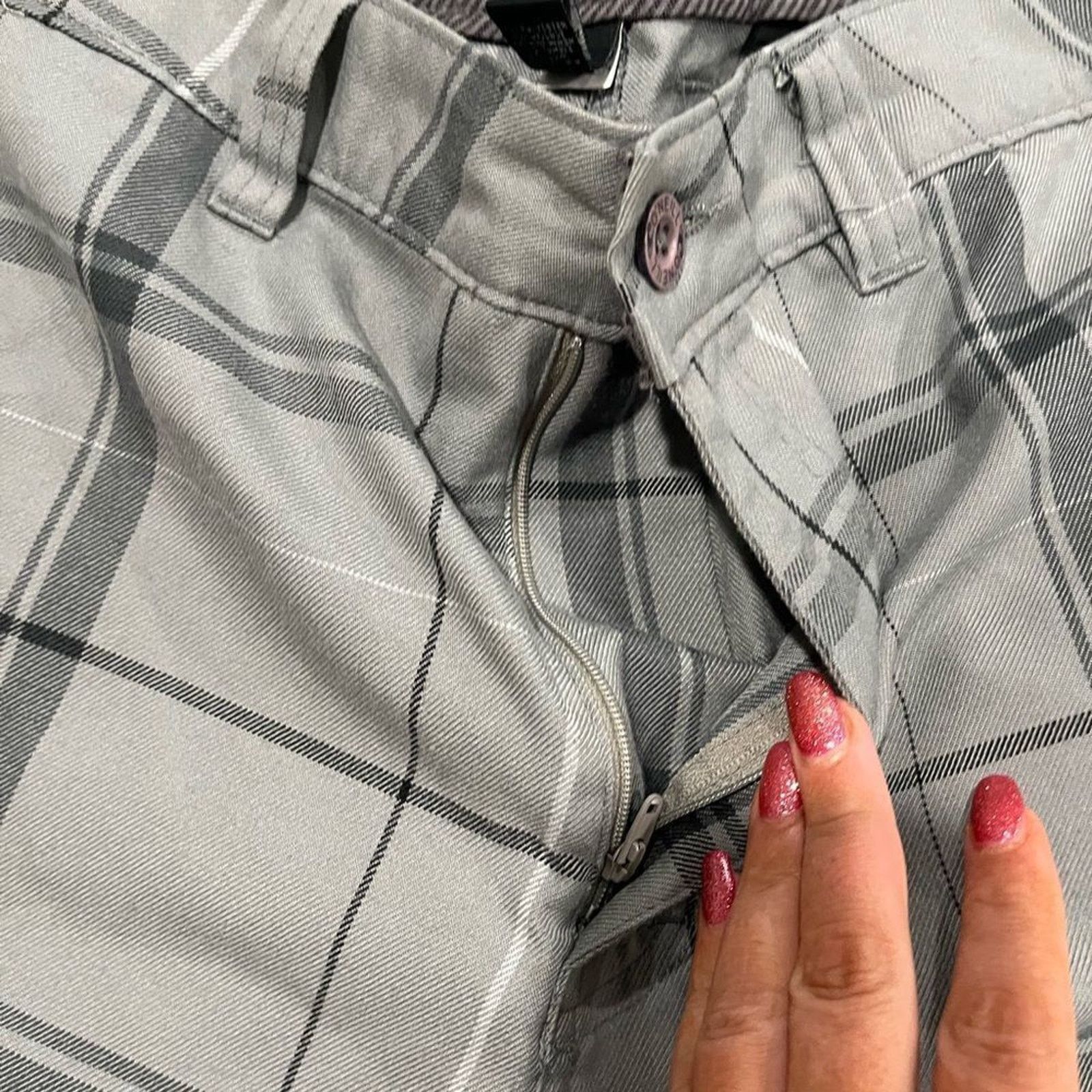 Vintage O'Neil Warren Charcoal Gray Plaid Shorts Size 36 Size US 36 / EU 52 - 5 Thumbnail