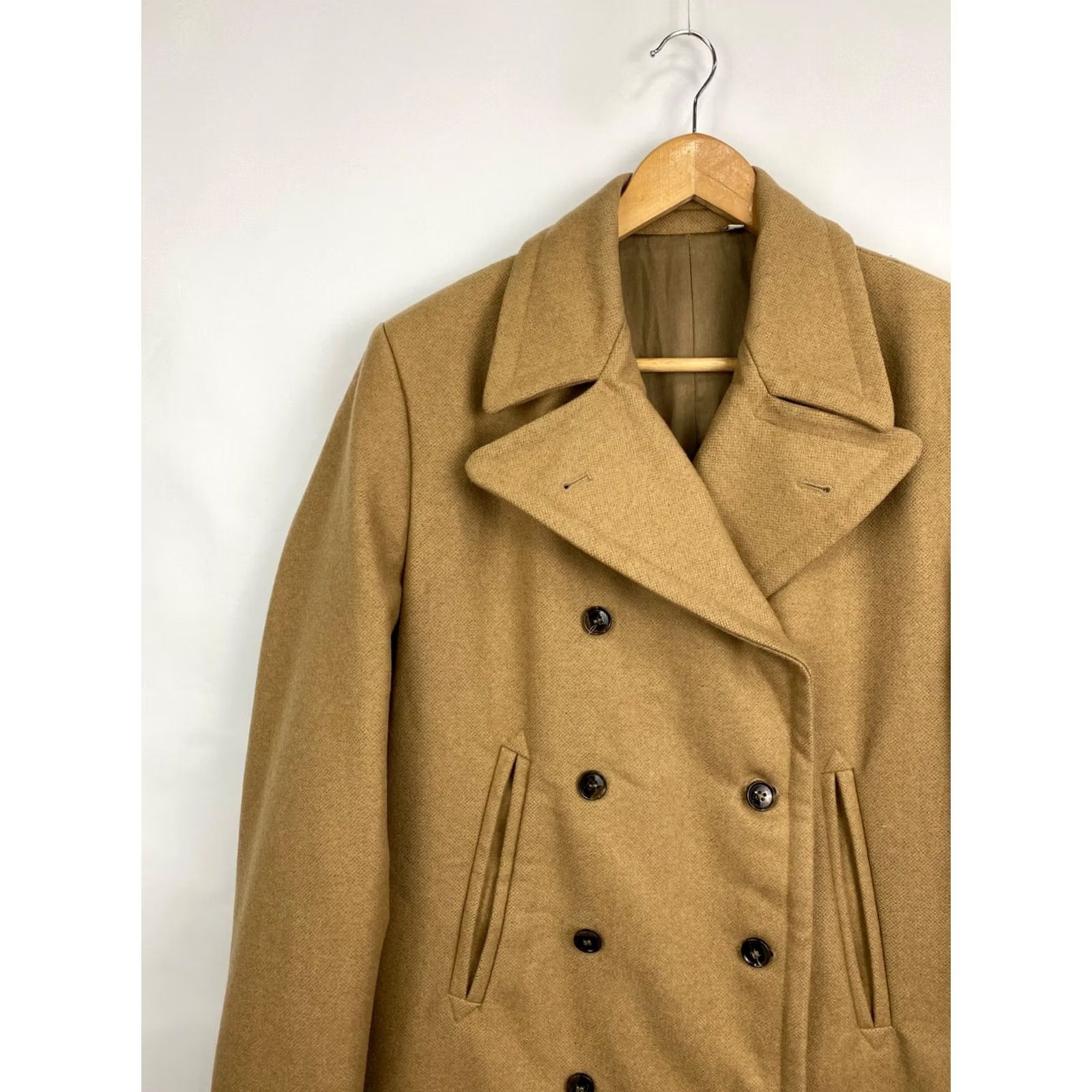 Our Legacy OUR LEGACY Wool Coat Jacket Size S Beige Retro Hype Y2K Men Coat Affordable Vintage Style Size US S / EU 44-46 / 1 - 3 Thumbnail