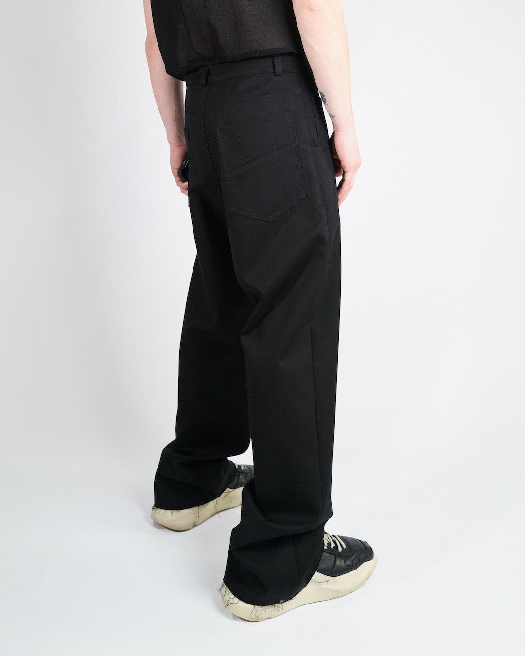 Other NKTRMNV HIGHWAISTED PANTS BLACK Size US 36 / EU 52 - 5 Thumbnail
