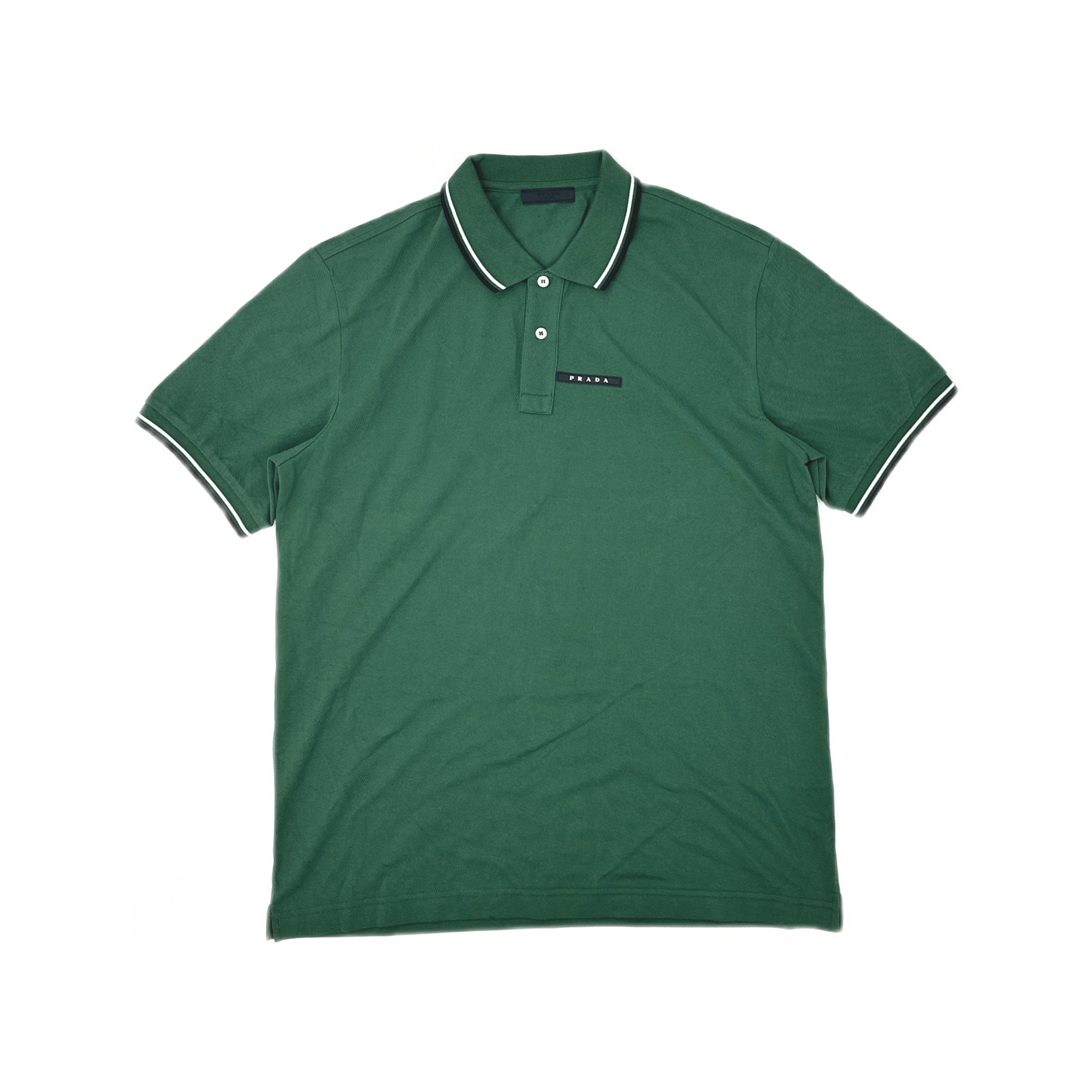 Prada Prada Logo Polo Shirt Size XXL Size US XXL / EU 58 / 5 - 1 Thumbnail