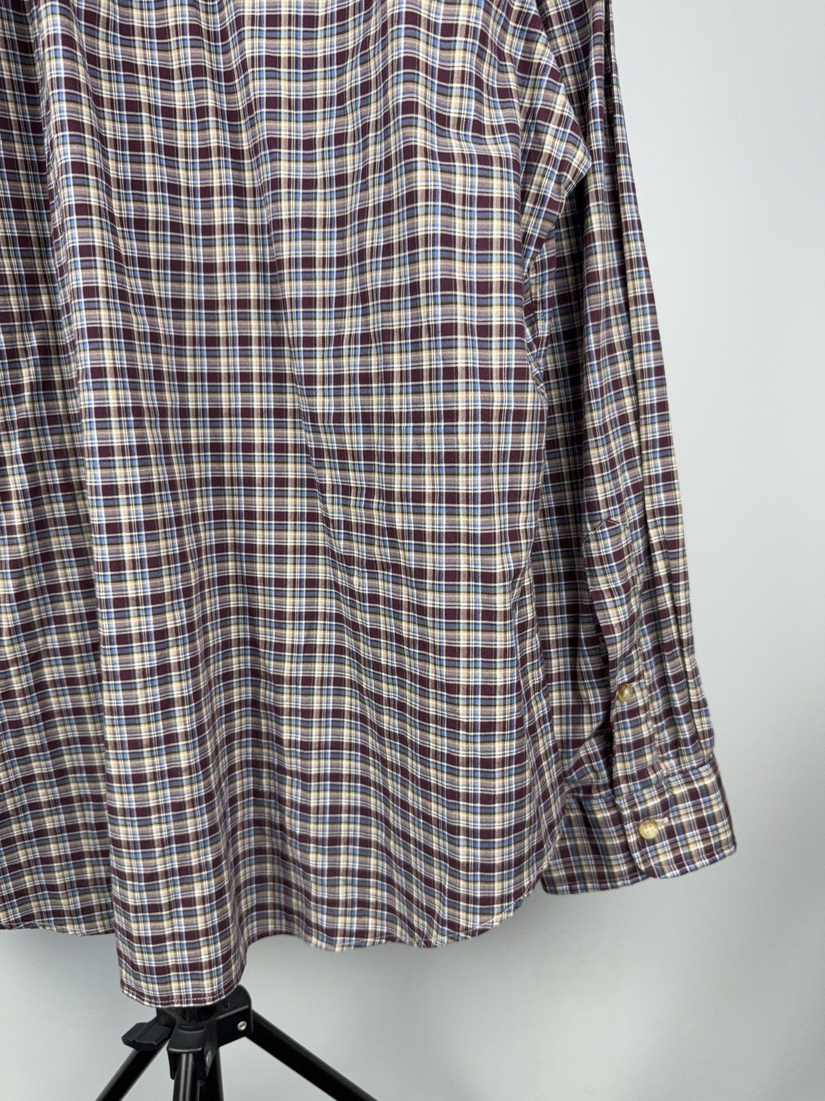 Polo Ralph Lauren Vntg Polo Ralph Lauren Plaid pattern Cowboy Western Shirt Size US XXL / EU 58 / 5 - 11 Thumbnail