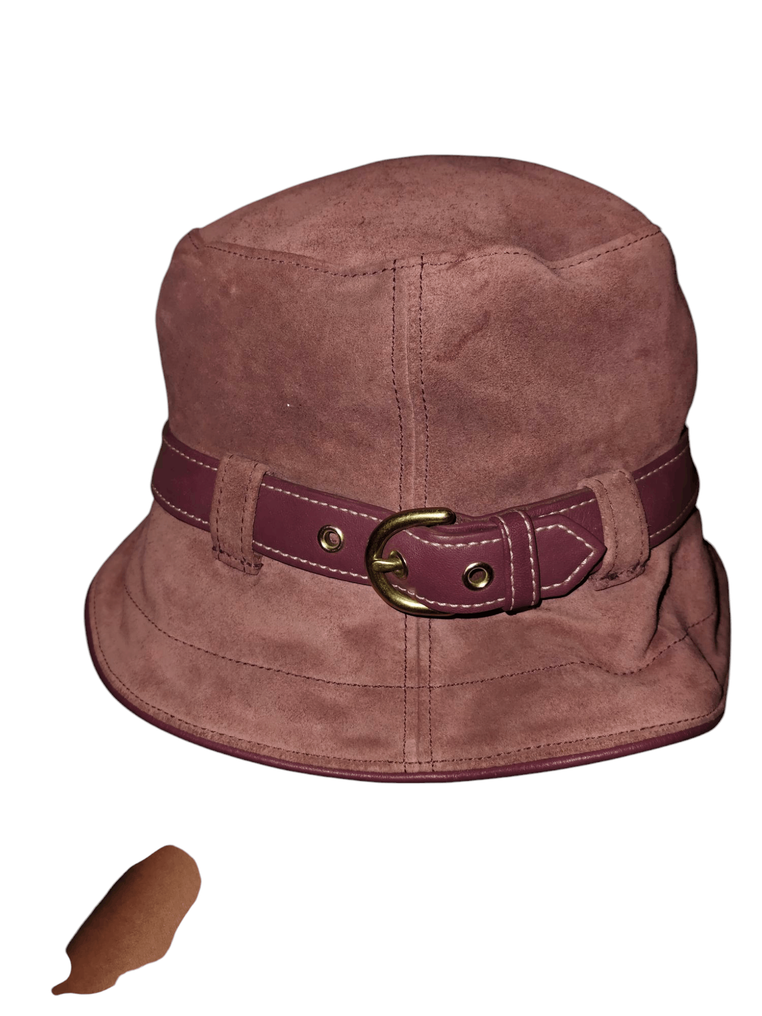 Coach COACH Plain Suede Leather Hat Size ONE SIZE - 1 Thumbnail