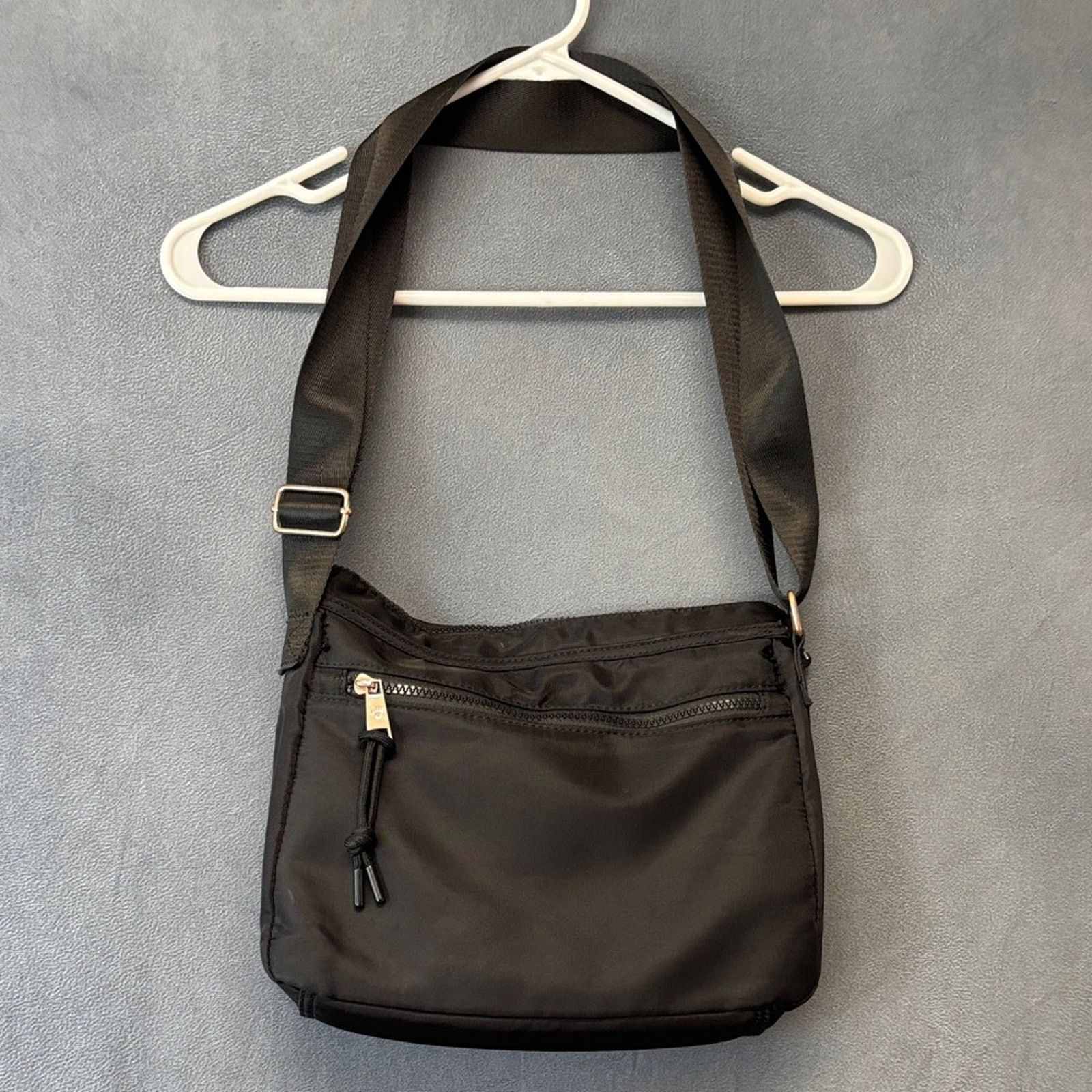 Other Bearpaw Black Nylon Crossbody Bag Adjustable Strap Light Size ONE SIZE - 7 Thumbnail