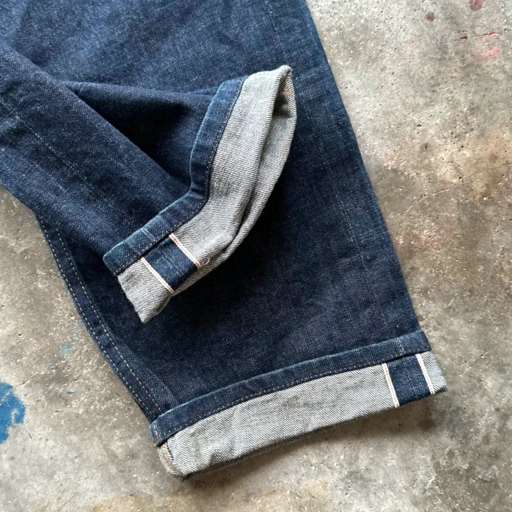 Vintage Denim & Supply Ralph Lauren Jeans Slim Fit Selvedge Denim 36x27 Blue Men Regular Straight Denim & Supply Ralph Lauren Jeans 36 27 Mens Size US 36 / EU 52 - 2 Thumbnail
