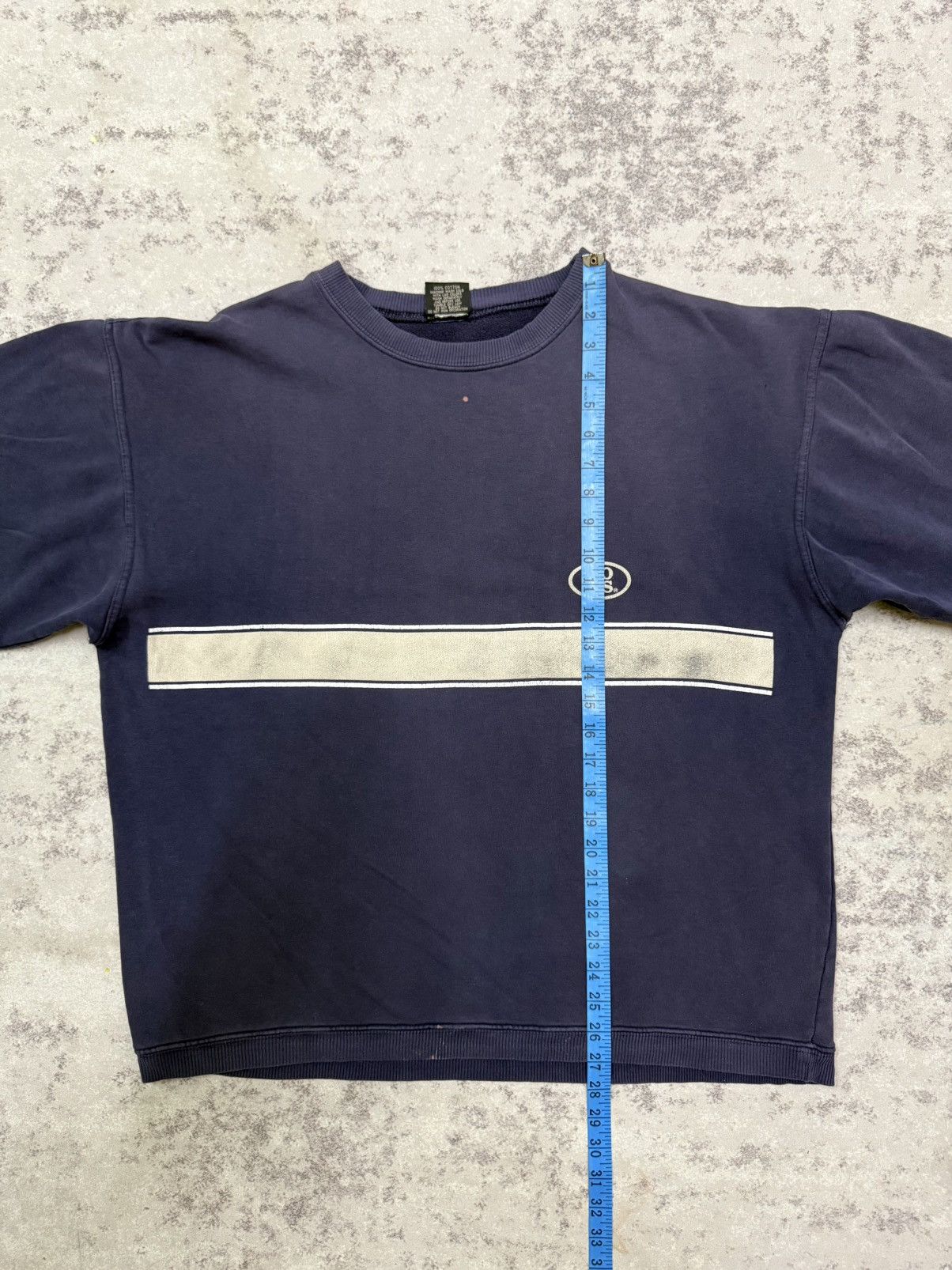 Vintage Vintage NO BS Chest Logo Sweatshirt Size US L / EU 52-54 / 3 - 16 Thumbnail