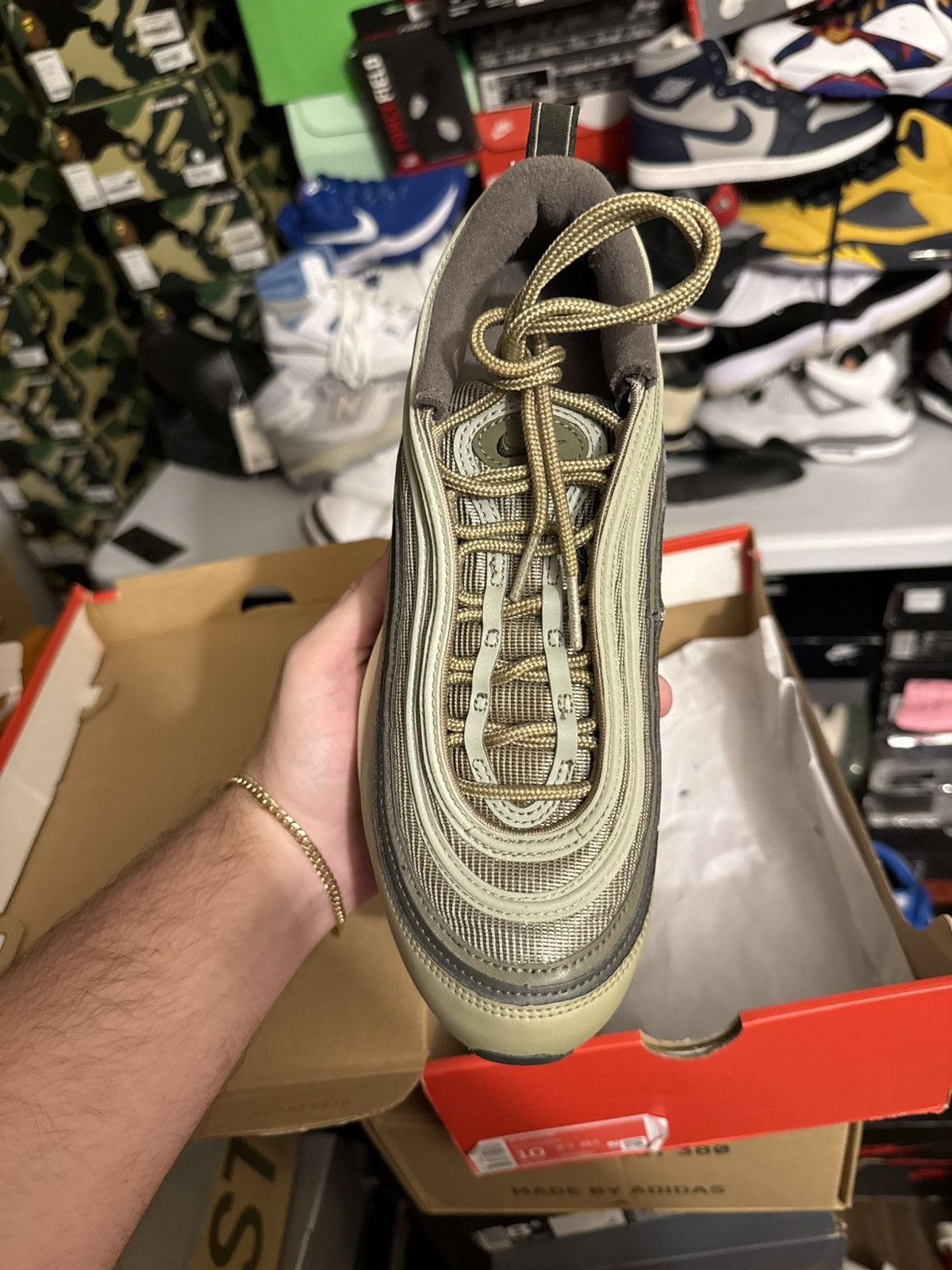 Nike Nike airmax 97 Neutral olive sz10w/8.5m Size US 8.5 / EU 41-42 - 2 Thumbnail