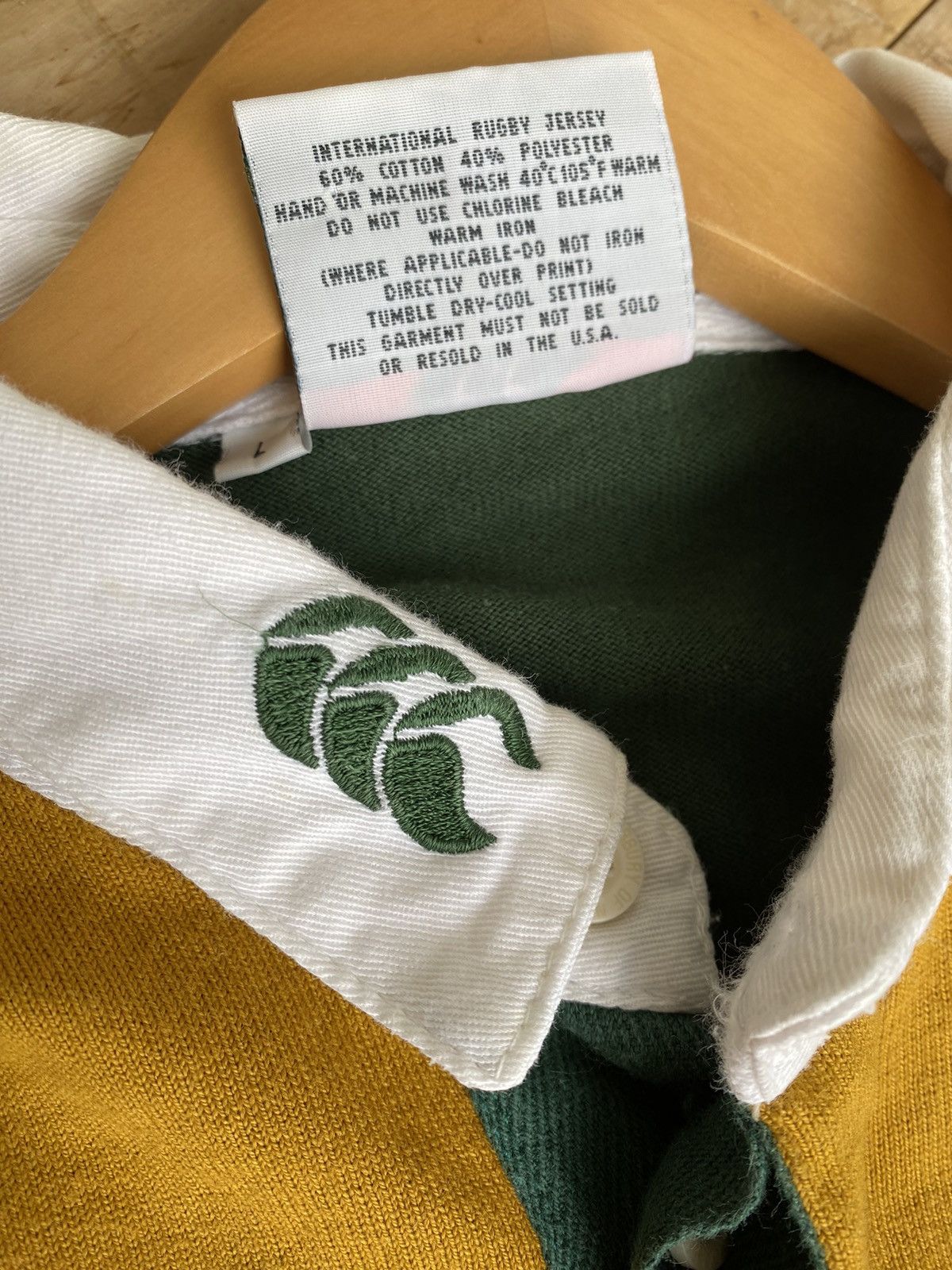 Canterbury of New Zealand Canterbury Rugby League World Cup 95 Jersey 128/250 Size US L / EU 52-54 / 3 - 5 Thumbnail