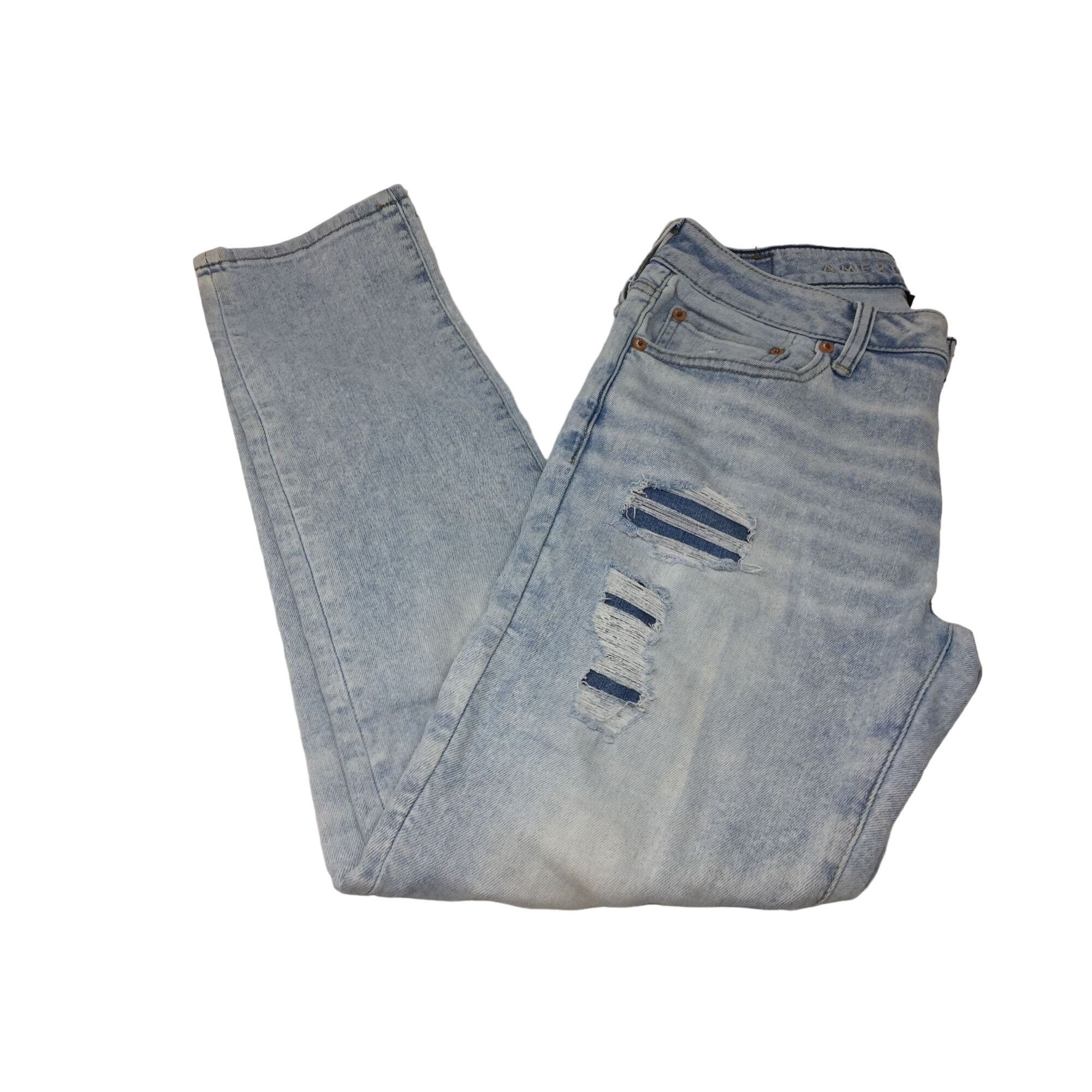 American Eagle Outfitters Mens American Eagle Airflex 360 Slim Blue Jeans Size 32x30 Size US 32 / EU 48 - 1 Thumbnail