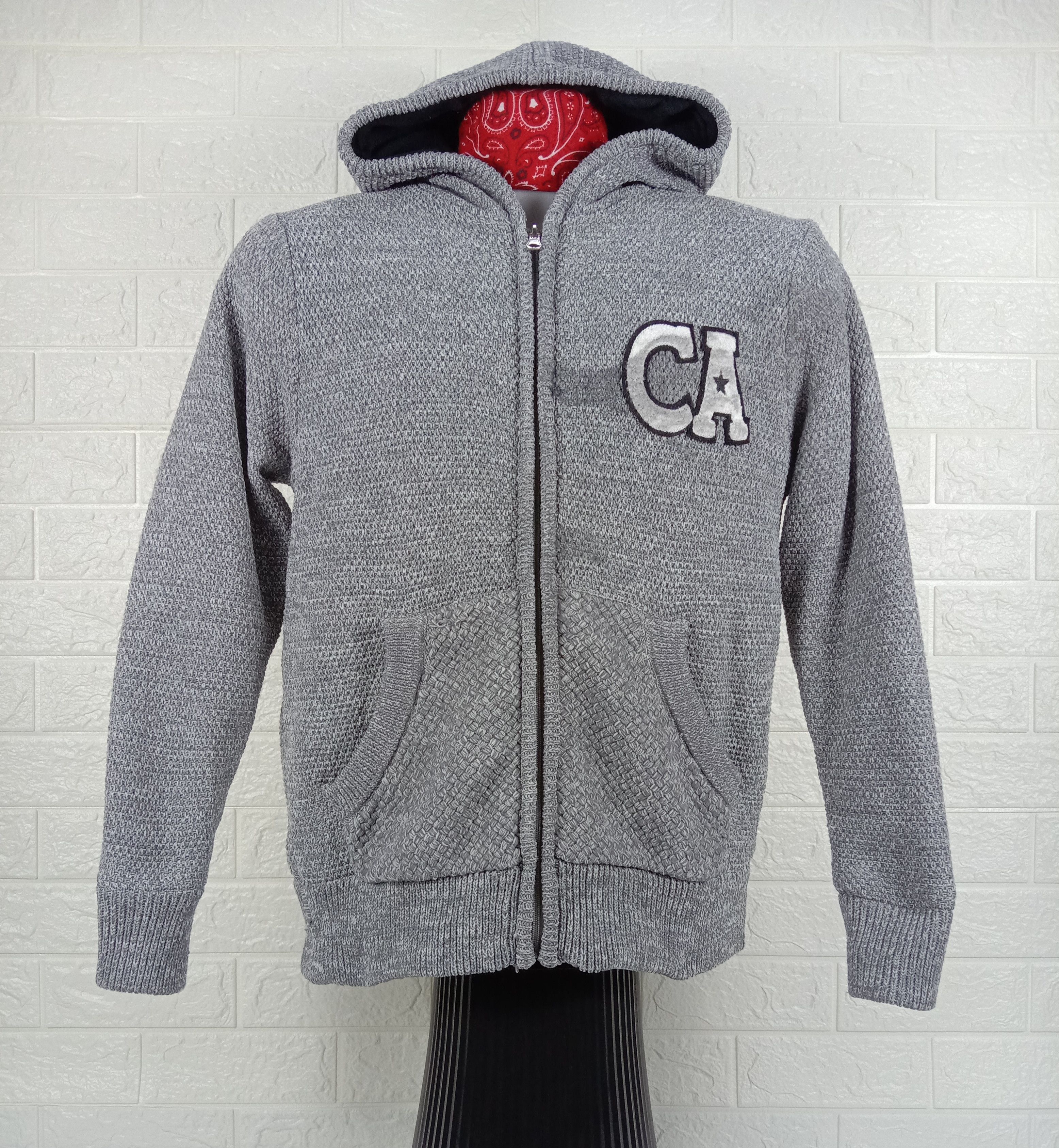 Ocean Pacific Vintage Ocean Pacific Hoodie Zipper Knit Hoodie Size US M / EU 48-50 / 2 - 1 Thumbnail
