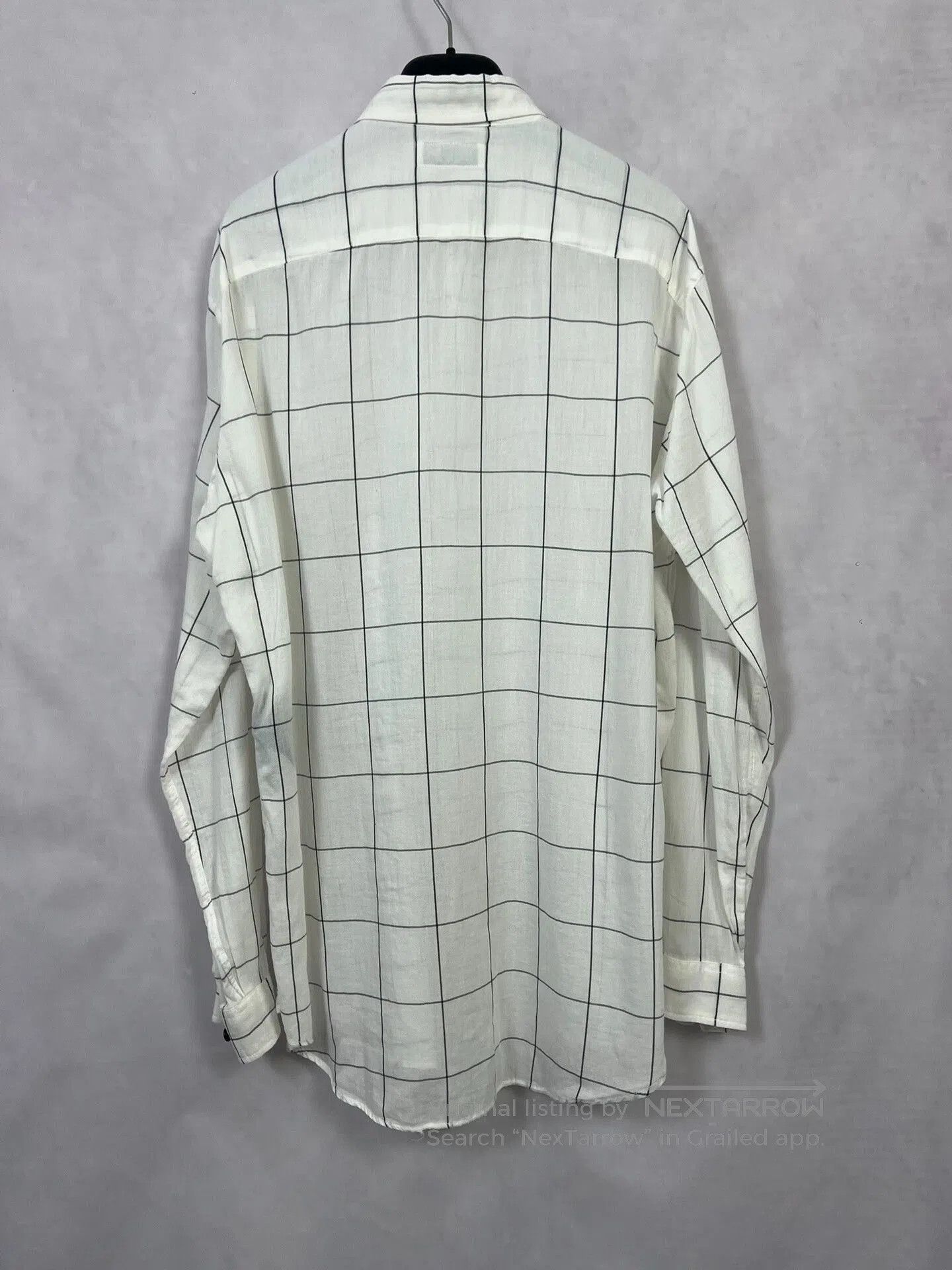 Saint Laurent Paris Saint Laurent Black and White Check Shirt. Size US L / EU 52-54 / 3 - 2 Thumbnail