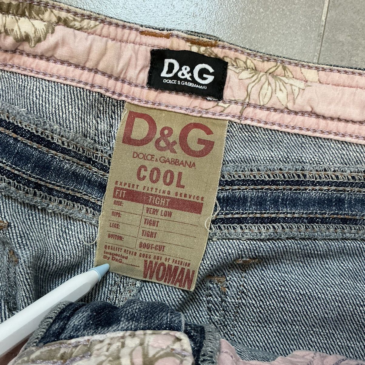 Dolce & Gabbana D&G Low Wasit Boot Cut Jeans Size 29" - 5 Thumbnail