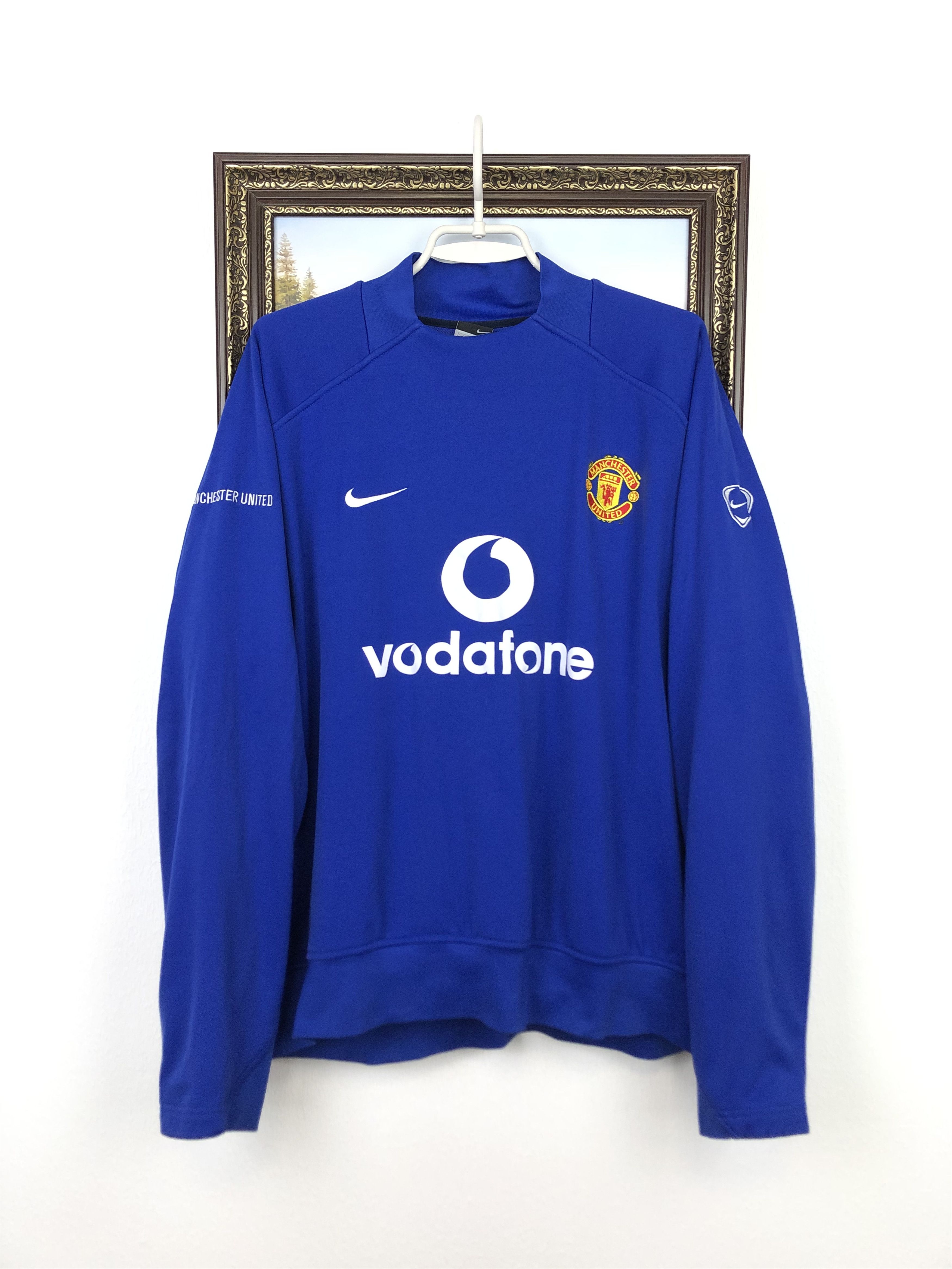 ウェア Manchester United Vodafone Nike CR7 maglia calcio Cristiano Ronaldo manchester united 2002 2003
