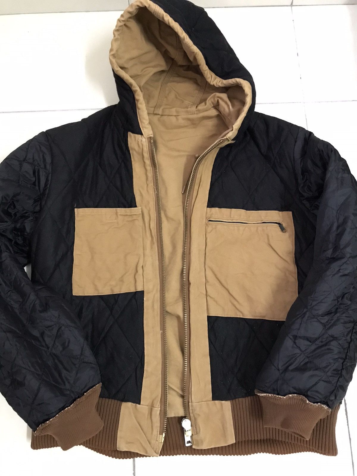 Carhartt Vintage Carhartt Duck Canvas Hoodie Jacket Made in USA Size US L / EU 52-54 / 3 - 8 Thumbnail