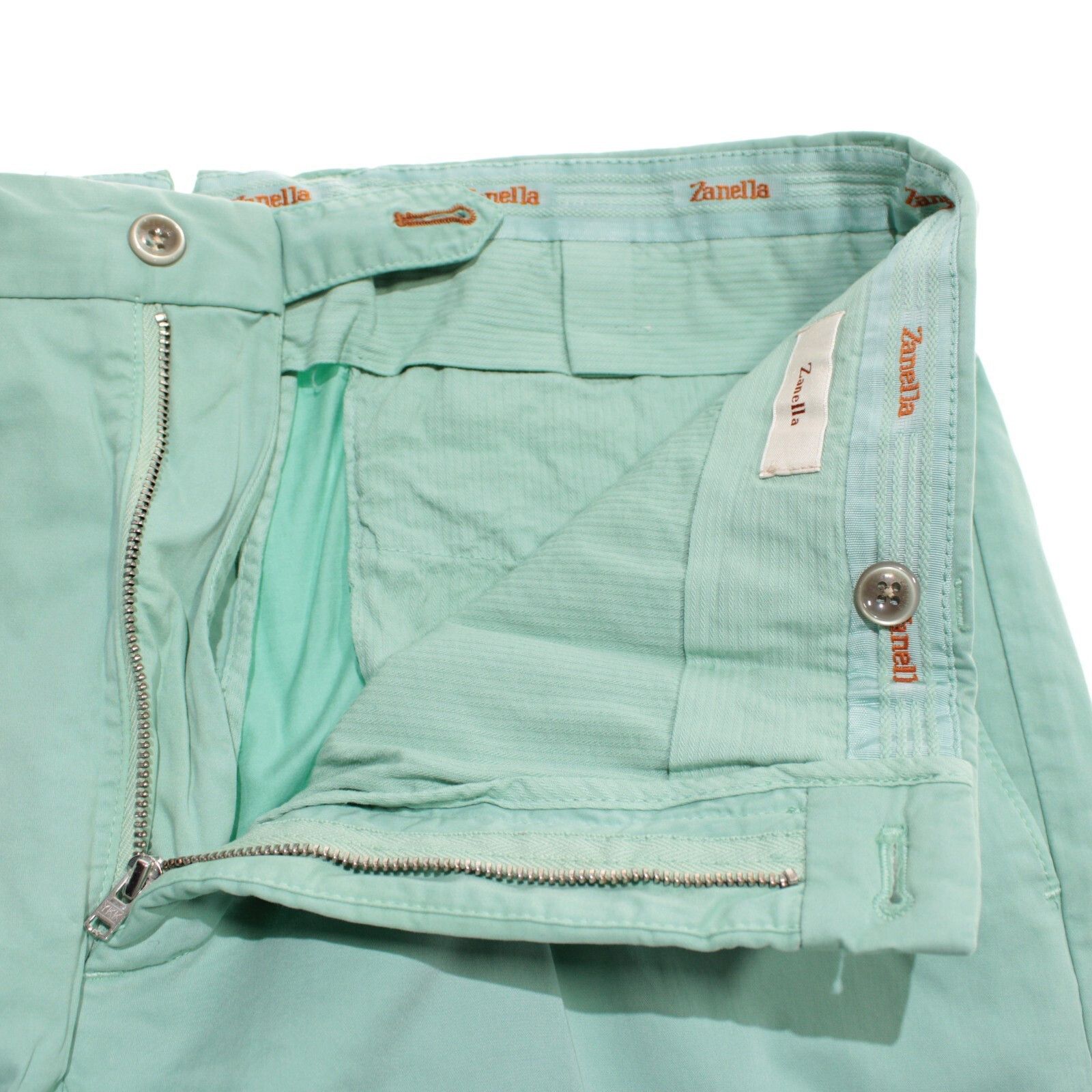 Zanella Zanella New with tags Chino Size 34 US In Green Size US 34 / EU 50 - 3 Thumbnail