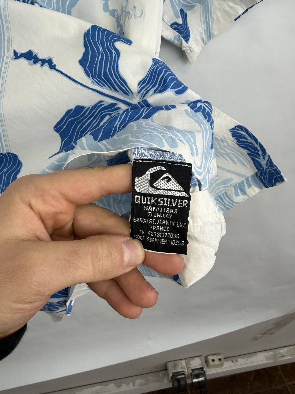 Quiksilver 🌺 Vintage 90s Quiksilver Hawaiian Shirt Rare Retro Hype Y2K Size US M / EU 48-50 / 2 - 7 Thumbnail