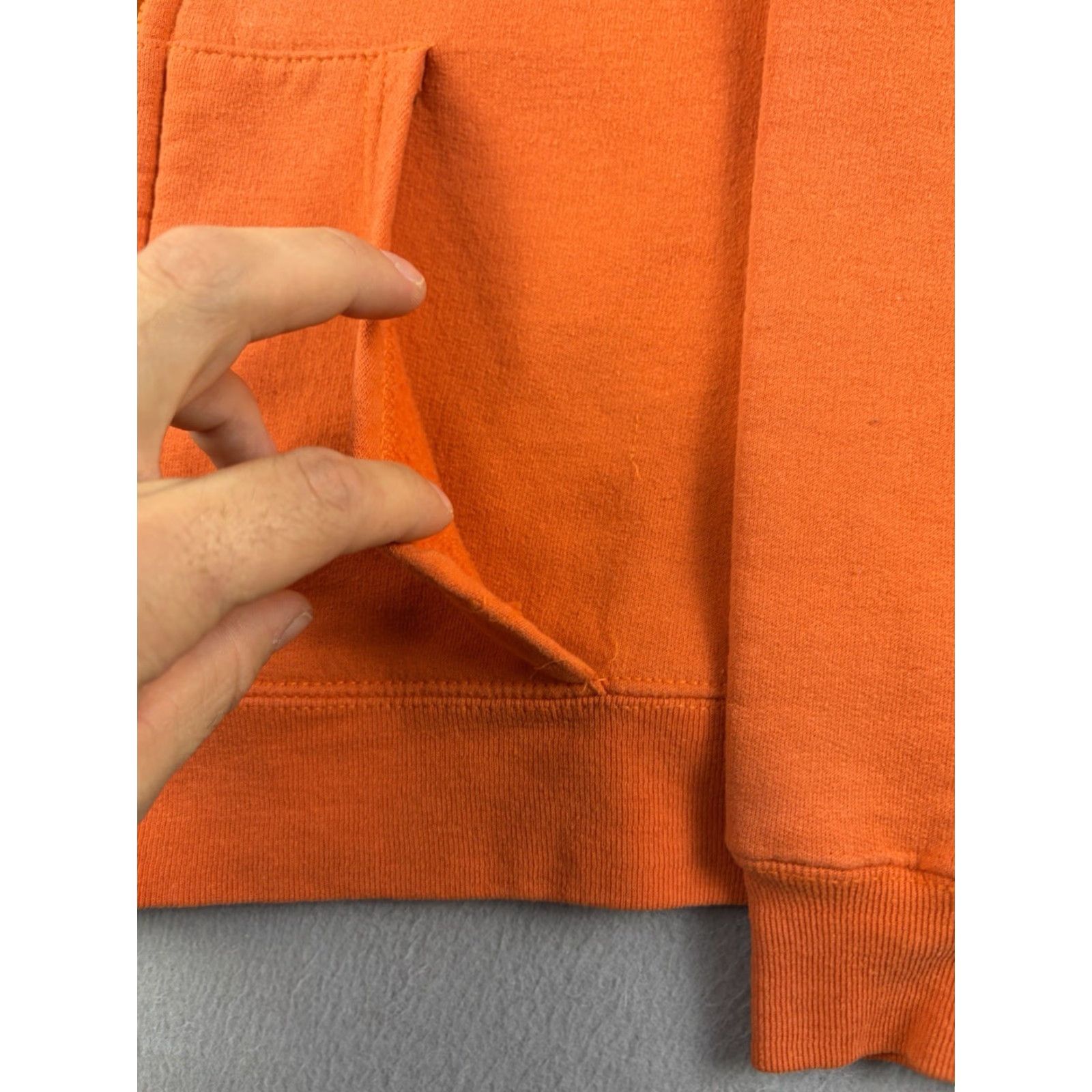 Harley Davidson VINTAGE Harley-Davidson Sweatshirt Womens M Orange Full Zip Eagle Biker Y2k Logo Crew Neck Cotton Long Sleeve Zip All Seasons Activewear Women Size M / US 6-8 / IT 42-44 - 3 Thumbnail