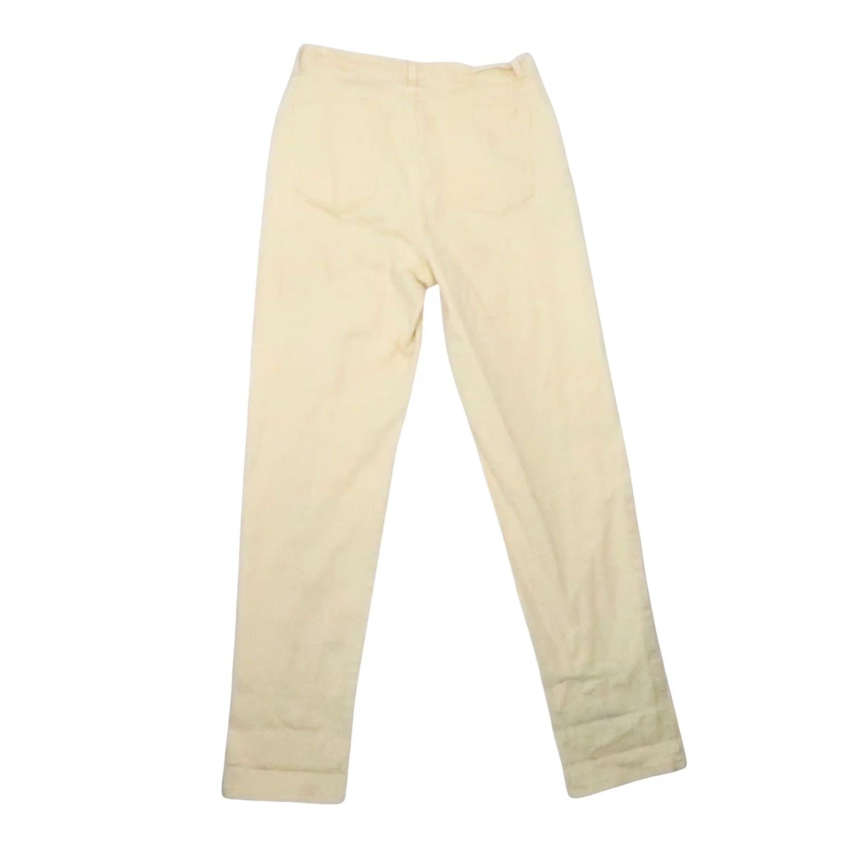 Vintage VINTAGE 90s French Dressing Jeans Straight Womens 30 in Yellow High Rise 14 Regular Inseam 33 Size 36" / US 14 / IT 50 - 3 Thumbnail