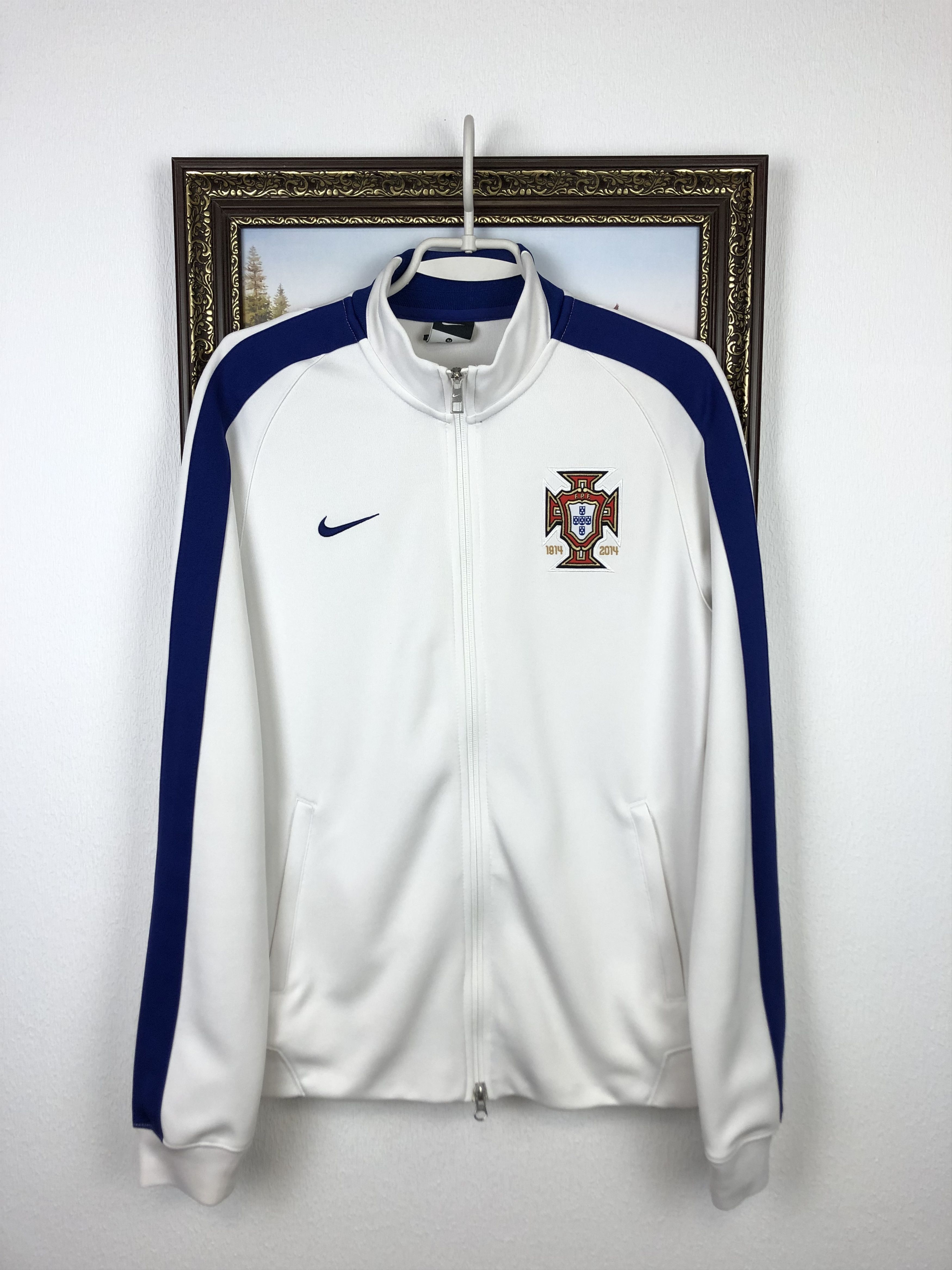 Nike Portugal Football Jacket Soccer Track Top Mens Rare