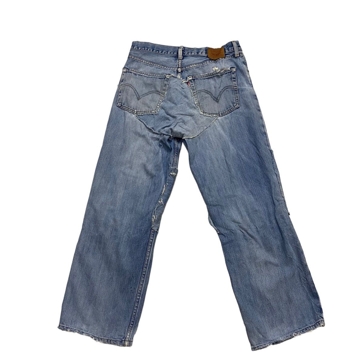 Levi's LEVIS 502 DISTRESSED CUSTOM MADE Size US 30 / EU 46 - 3 Thumbnail