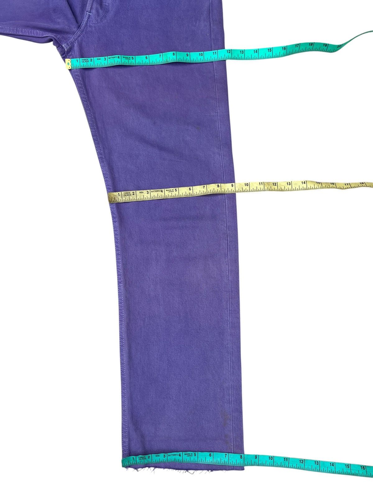 Levi's Vintage 1999 Levi’s 501 Faded Stains Purple Denim Jeans Size US 30 / EU 46 - 5 Thumbnail