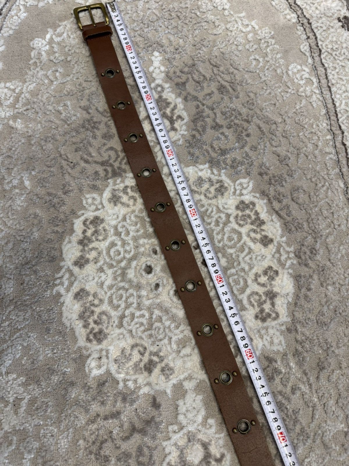 If Six Was Nine VTG Number Nine Y2K JAPANESE BELT GOTH PUNK RAVE KANYE STYLE Size ONE SIZE - 6 Thumbnail