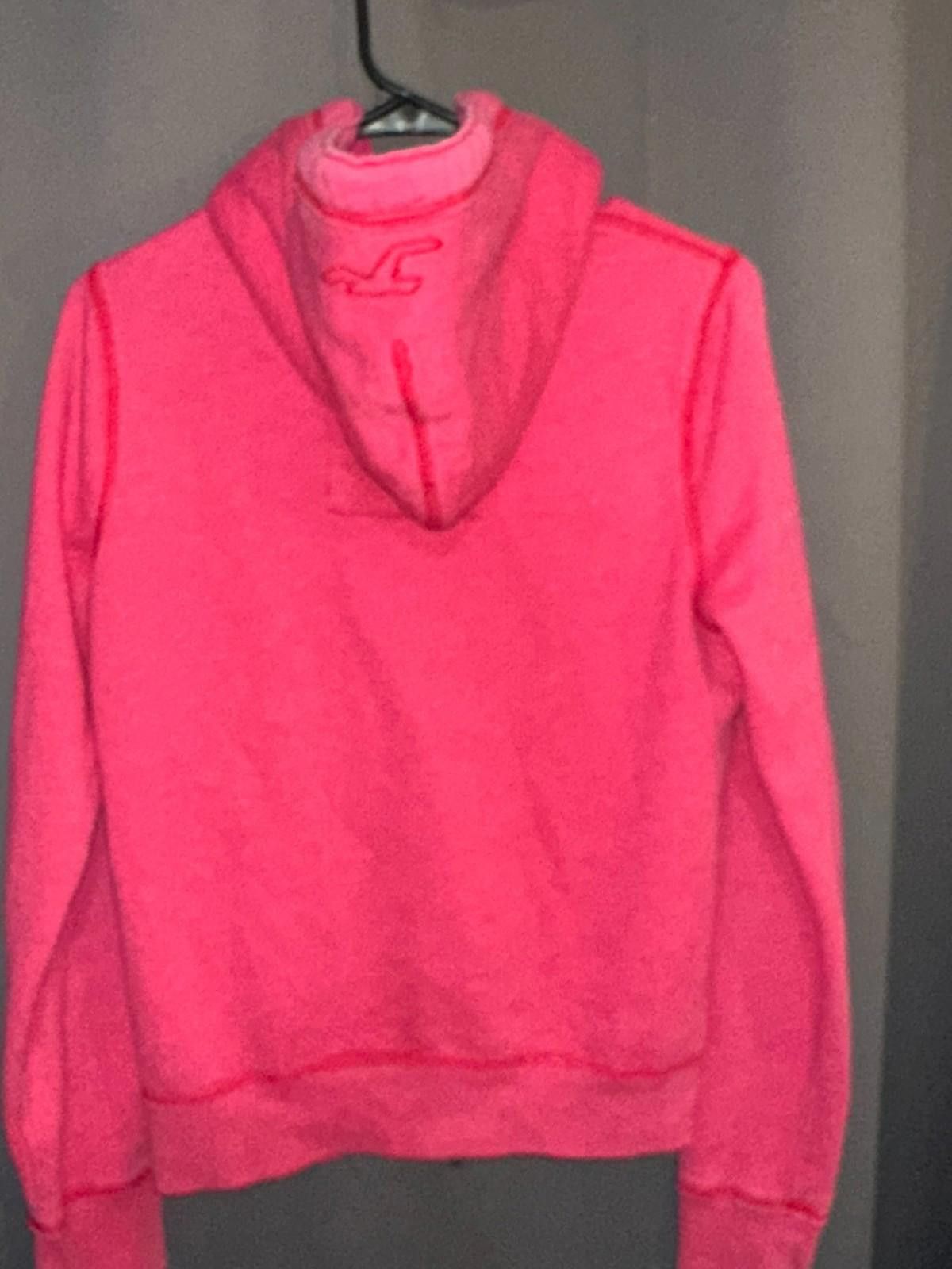 Hollister Women’s L Hollister Hoodie – Chenille Logo, Beach Vibes Size L / US 10 / IT 46 - 6 Thumbnail