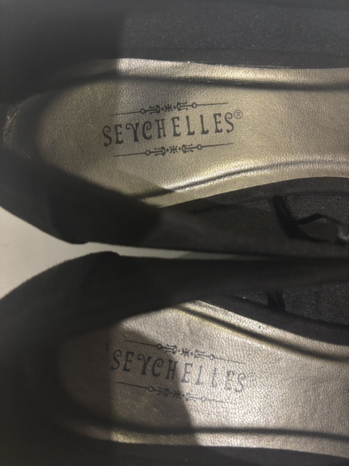 Seychelles Black textile Shoes.wf6105 Size US 6 / IT 36 - 9 Thumbnail